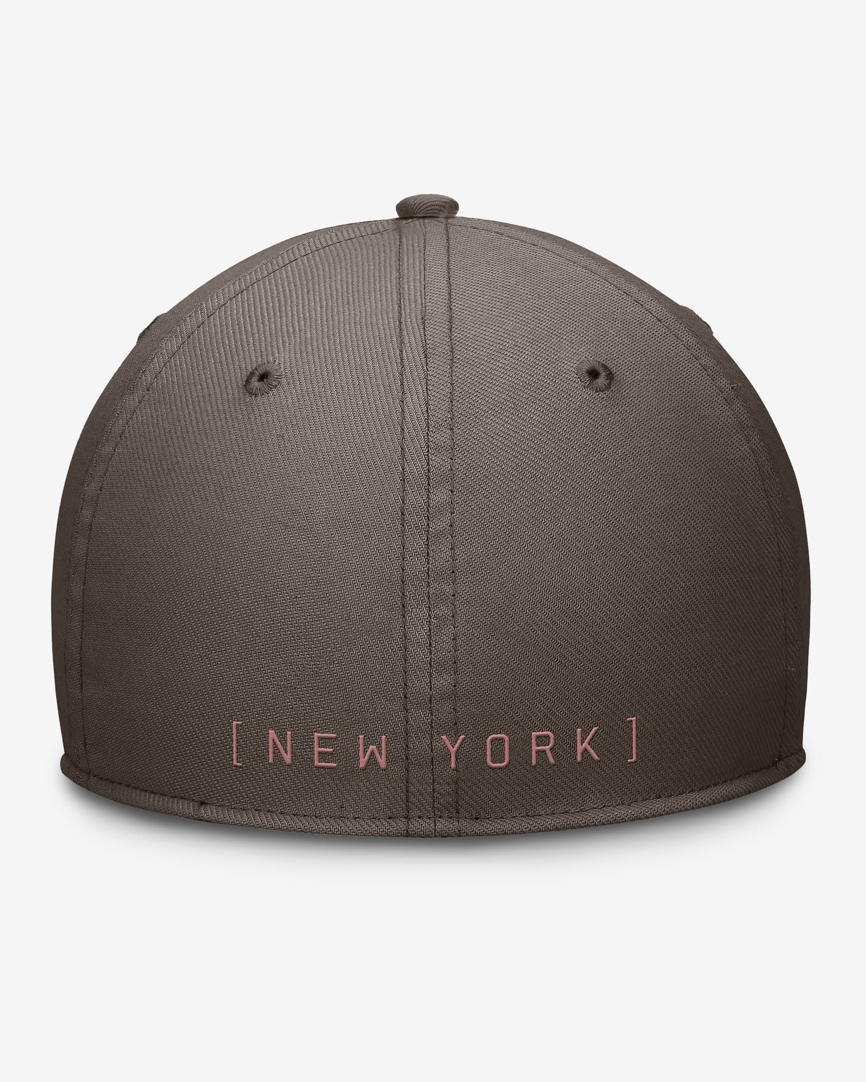 New York Mets Statement Swoosh Men's Nike Dri-FIT MLB Hat - Brown