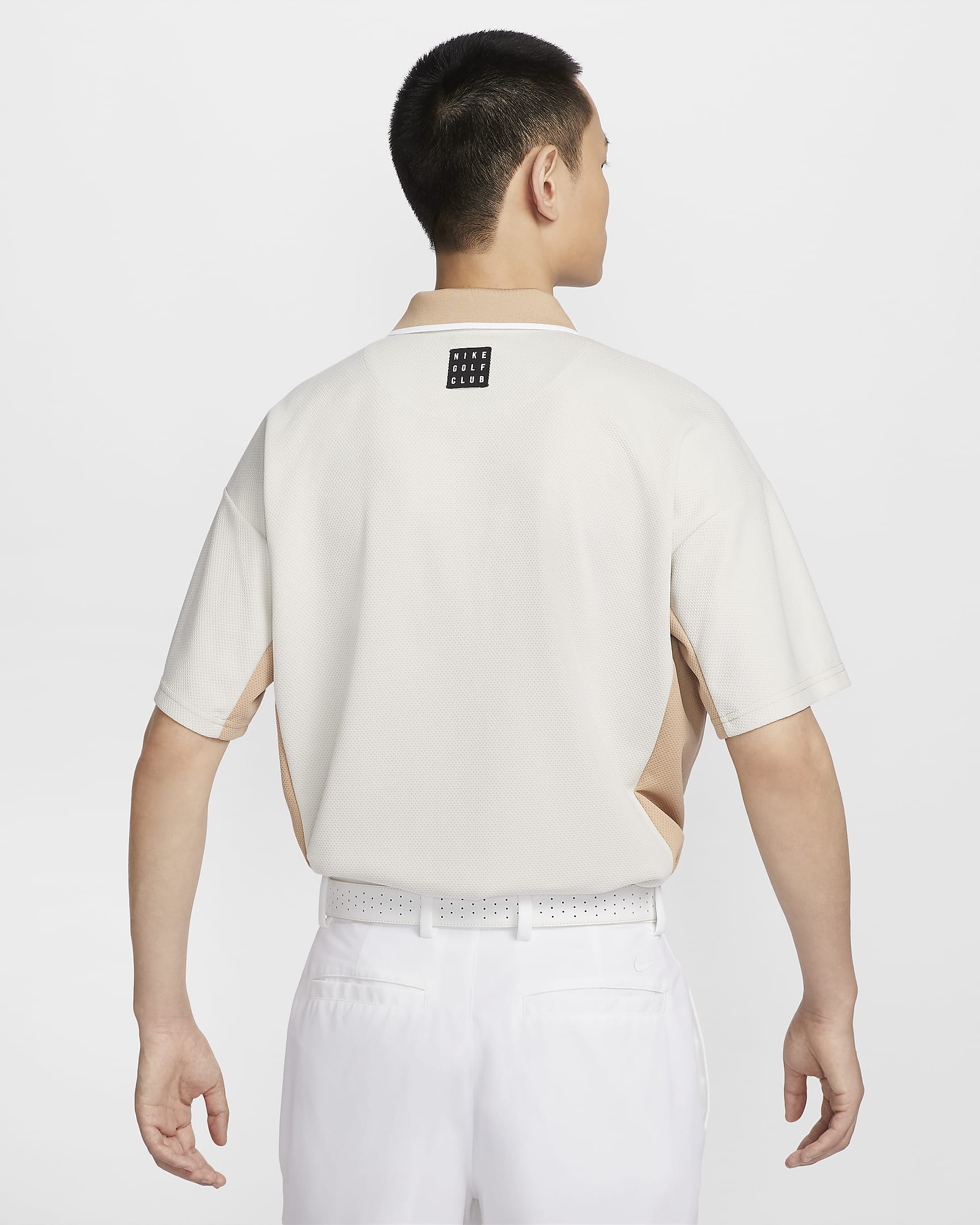 เสื้อโปโลกอล์ฟผู้ชาย Dri-FIT Nike Golf Club - Sanddrift/Light Bone/Hemp/ดำ