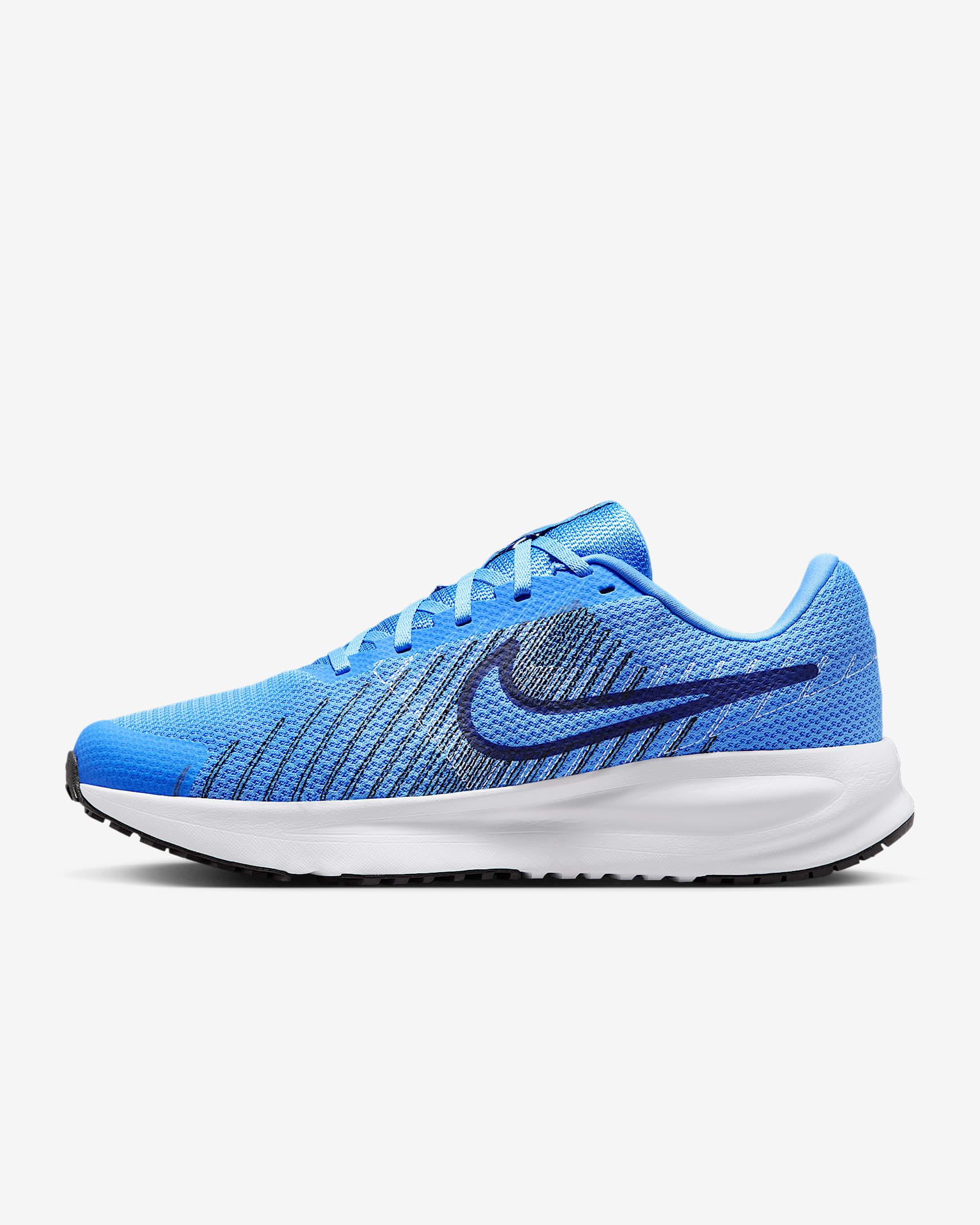 Nike Run Defy Men's Road Running Shoes - University Blue/White/Black/Blue Void