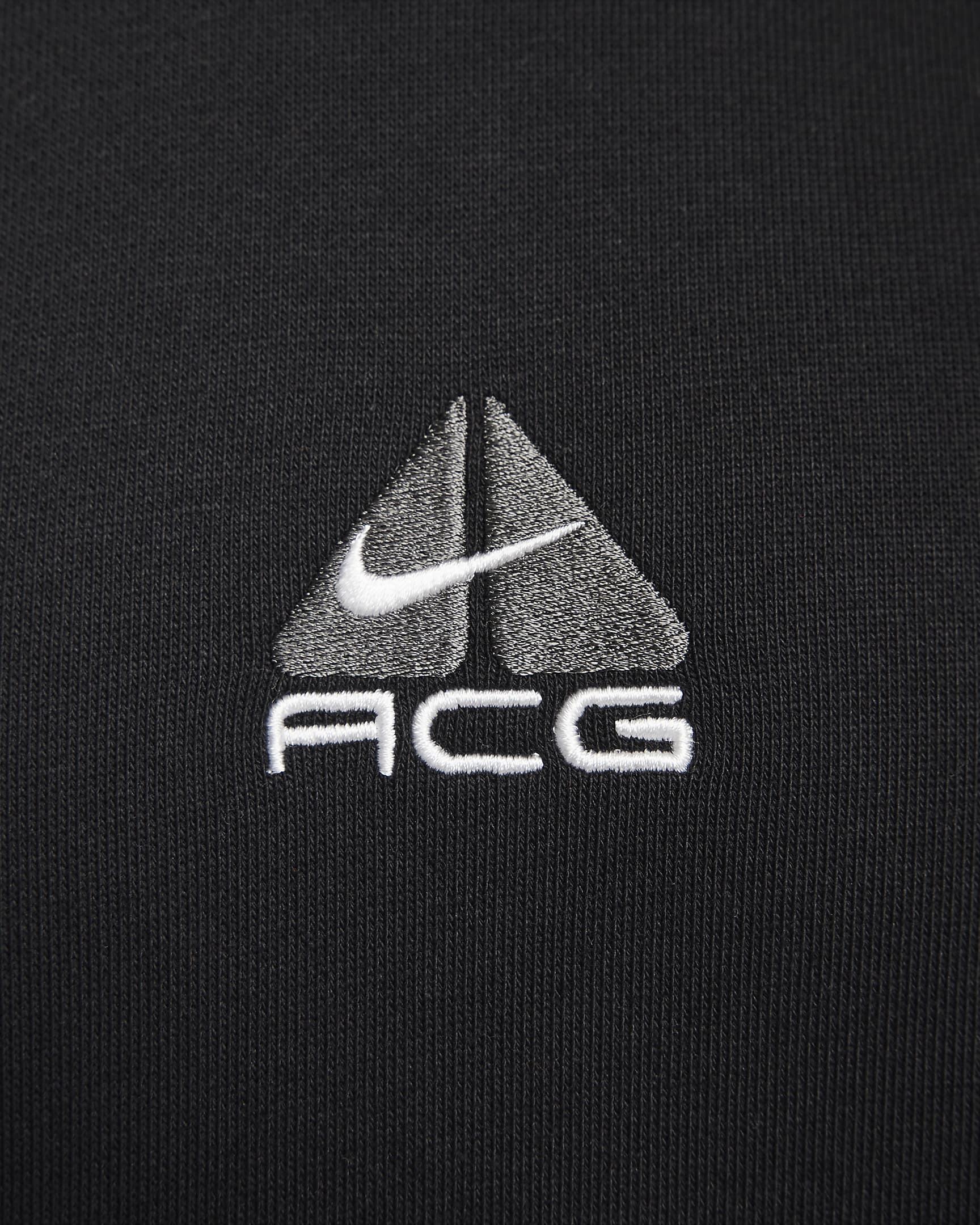 เสื้อมีฮู้ดผ้าฟลีซแบบสวม Nike ACG Therma-FIT - ดำ/Anthracite/Summit White