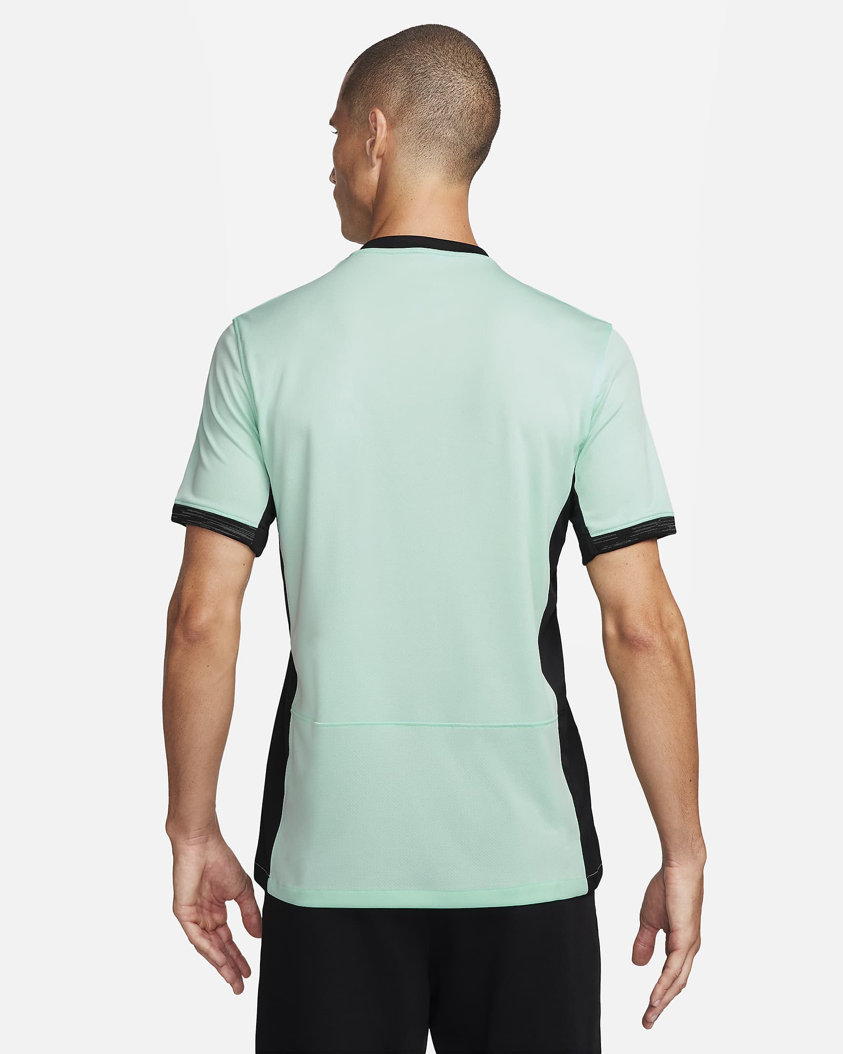 Chelsea FC 2023/24 Stadium Third Nike Dri-FIT-fodboldtrøje til mænd - Mint Foam/sort