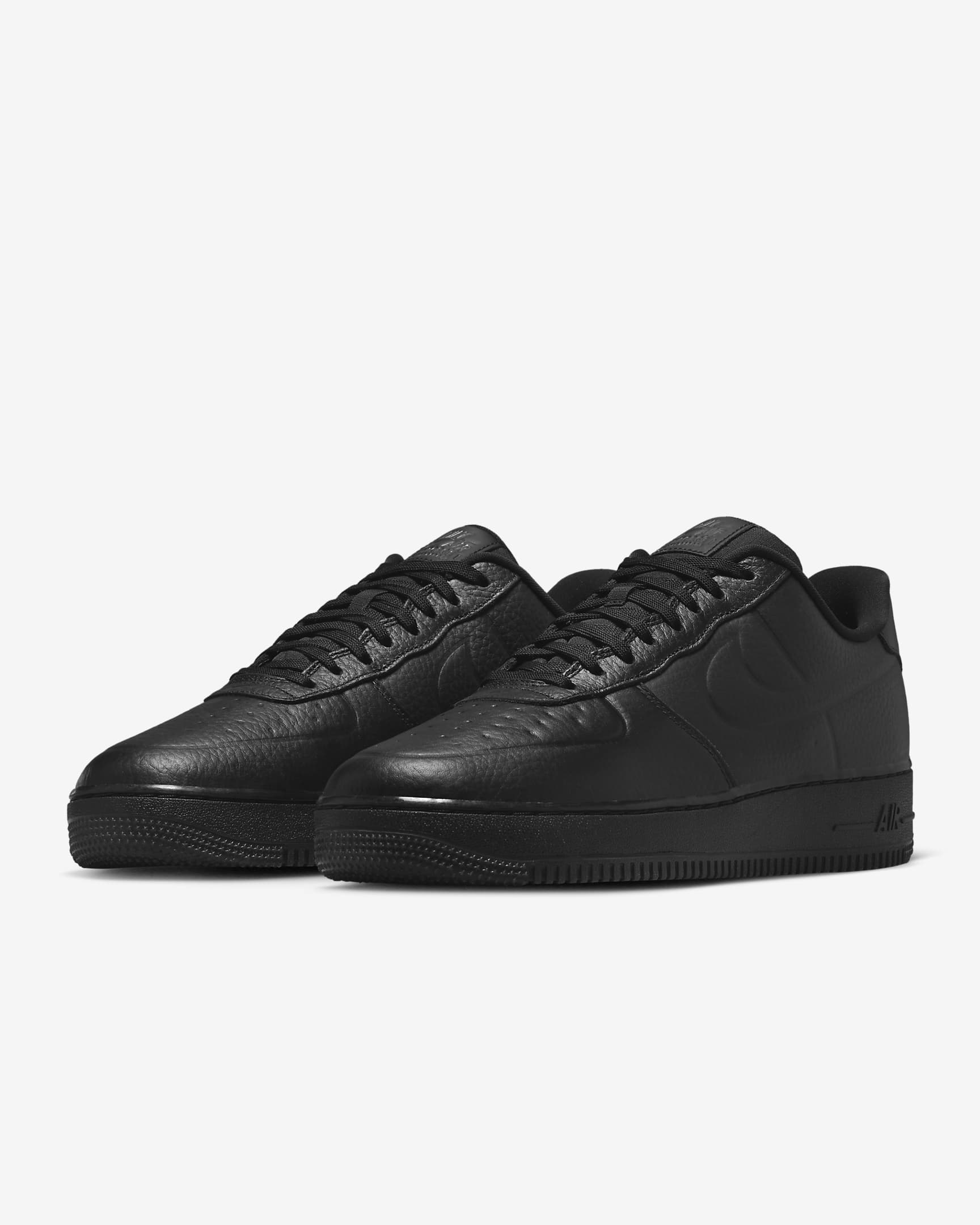 Nike Air Force 1 '07 Pro-Tech Men's Winterized Shoes - Black/Clear/Black