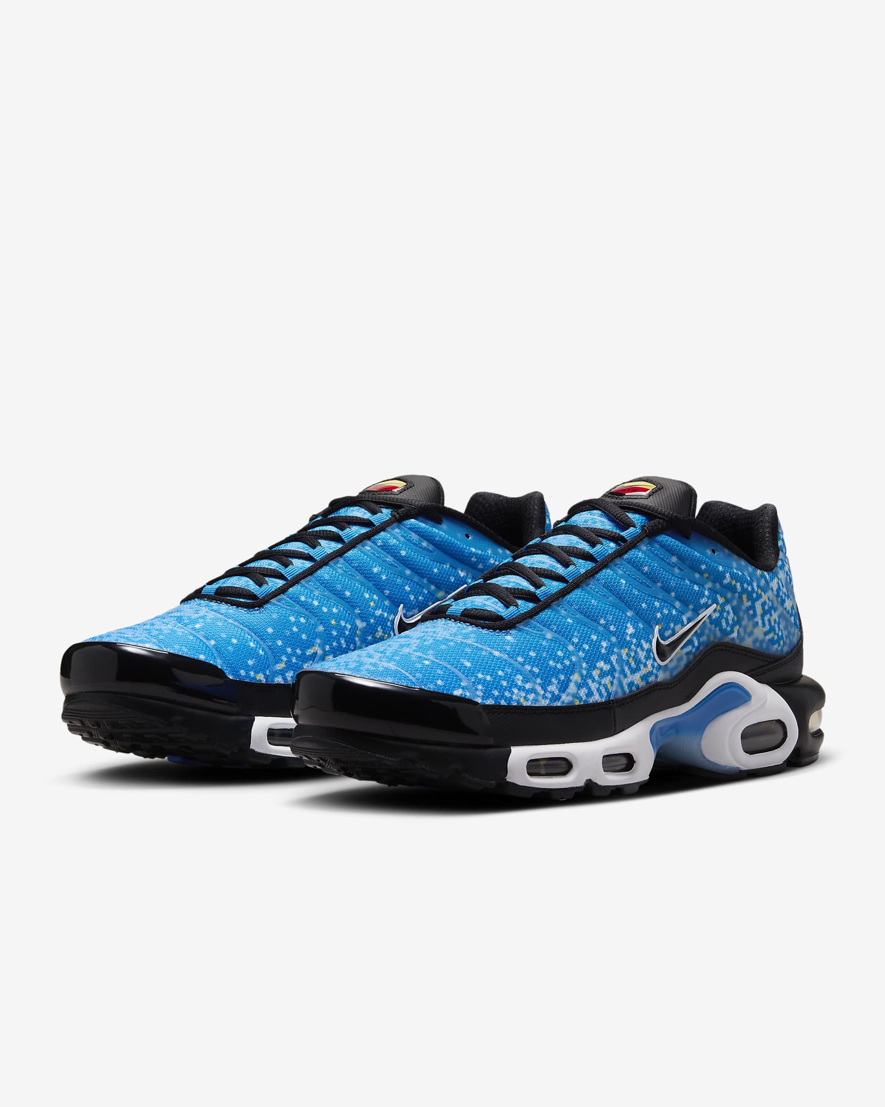 Nike Air Max Plus Men's Shoes - Light Photo Blue/White/Metallic Gold/Black