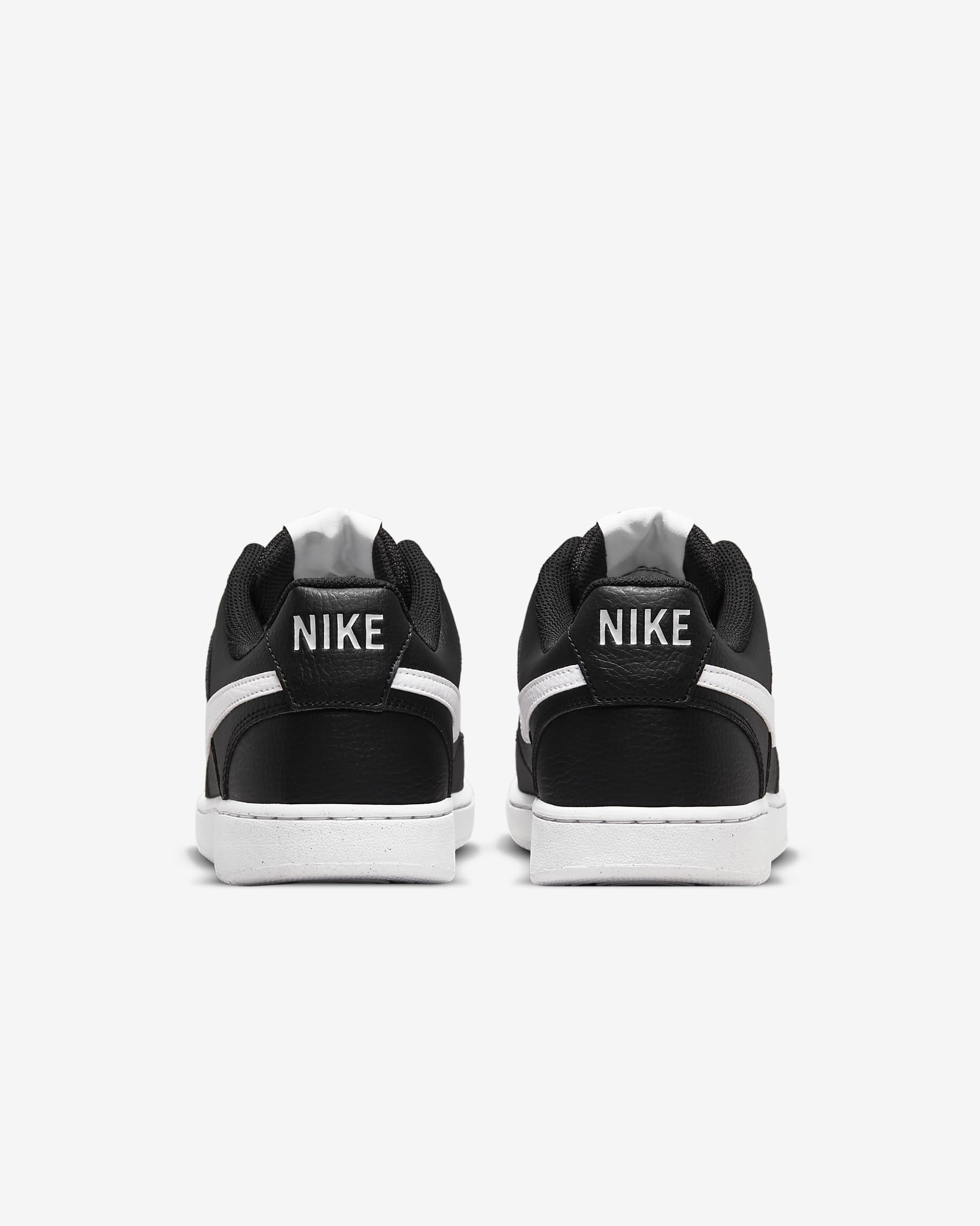 Nike Court Vision Low Next Nature Men's Shoes - Black/Black/White