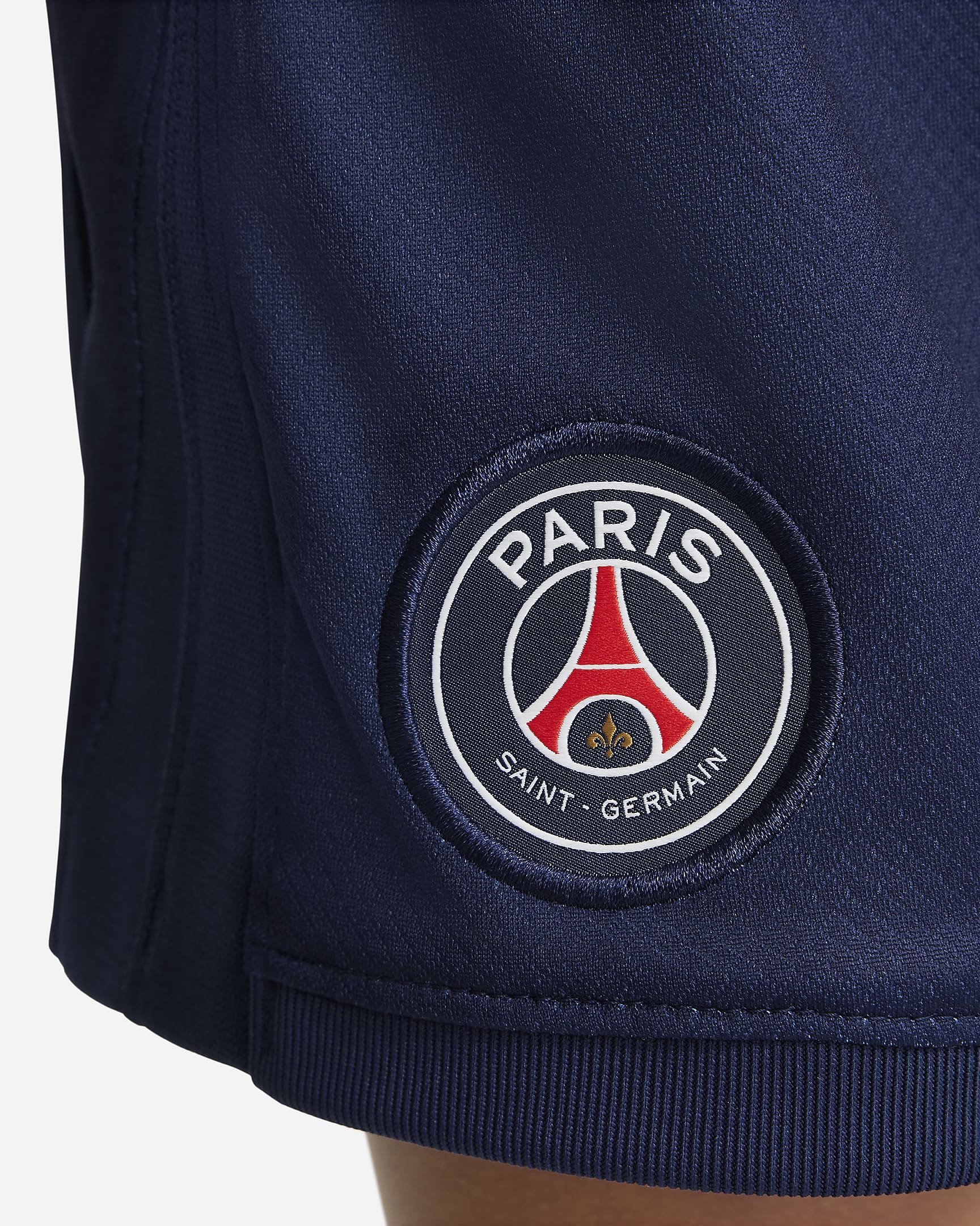 Paris Saint-Germain 2024/25 Stadium (hjemmedrakt) Nike Football Replica draktsett i tre deler til små barn - Midnight Navy/Midnight Navy/Hvit