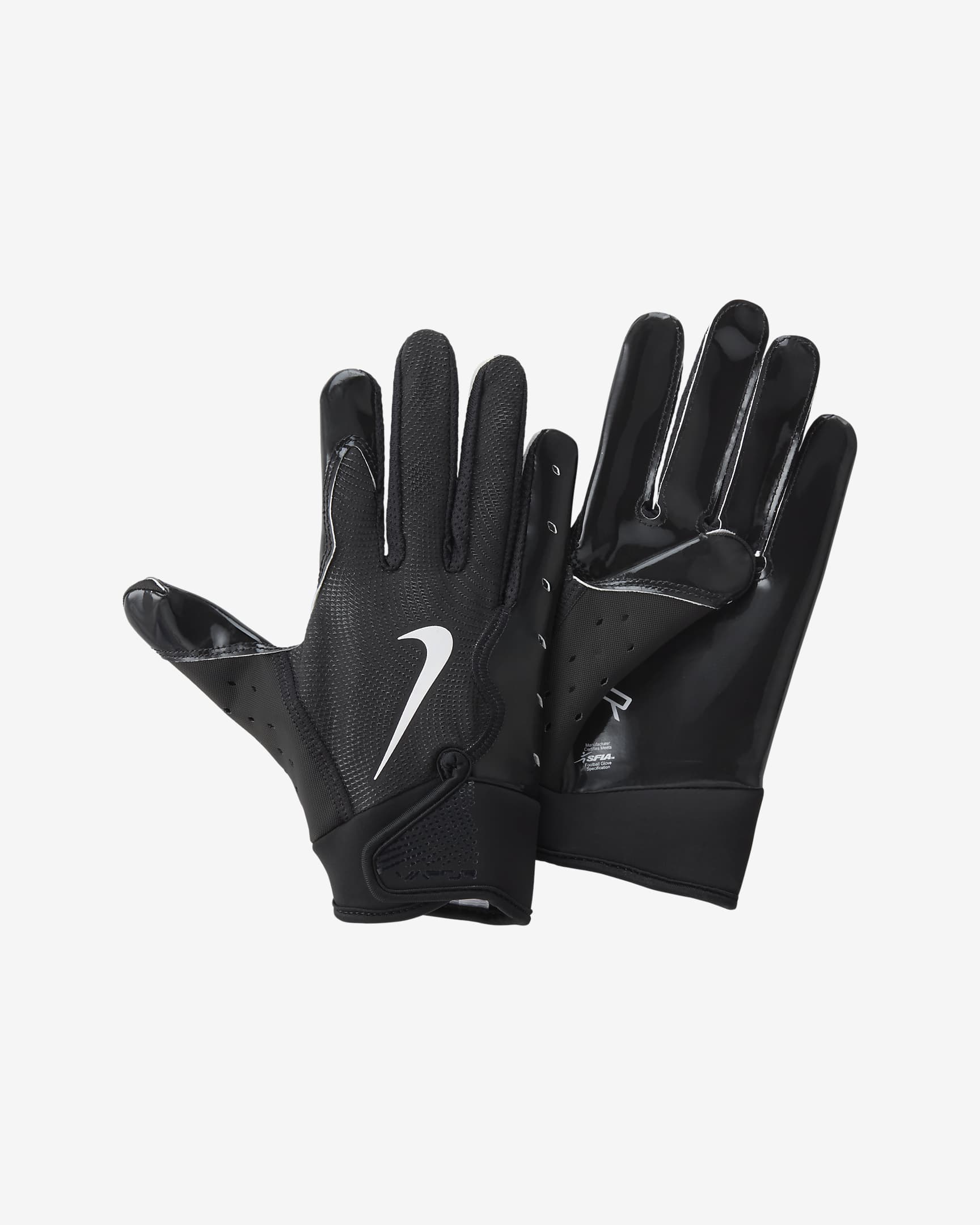 Nike Vapor Jet 8.0 Kids' Football Gloves (1 Pair) - Black