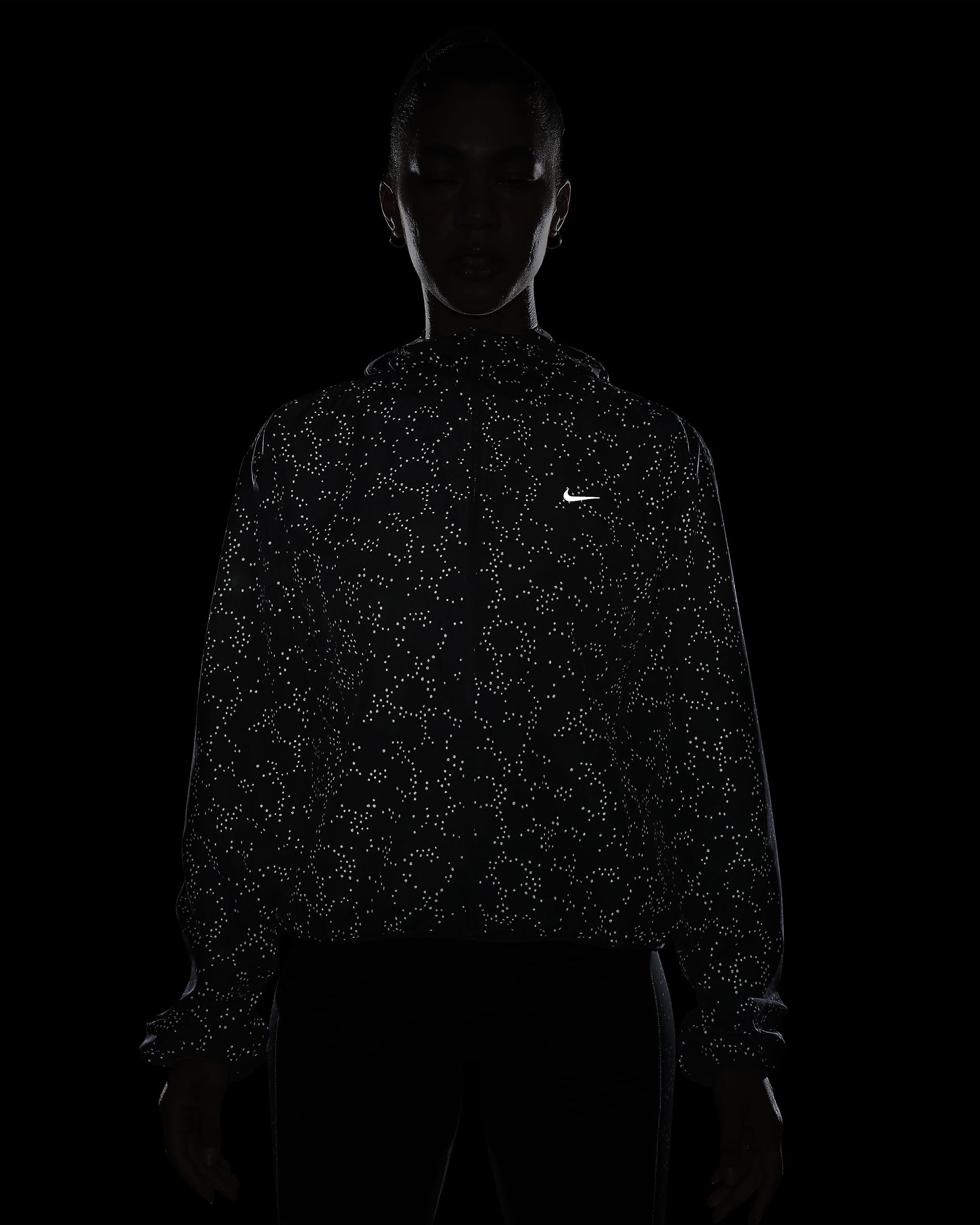 Veste de running Nike Dri-FIT pour femme - Noir