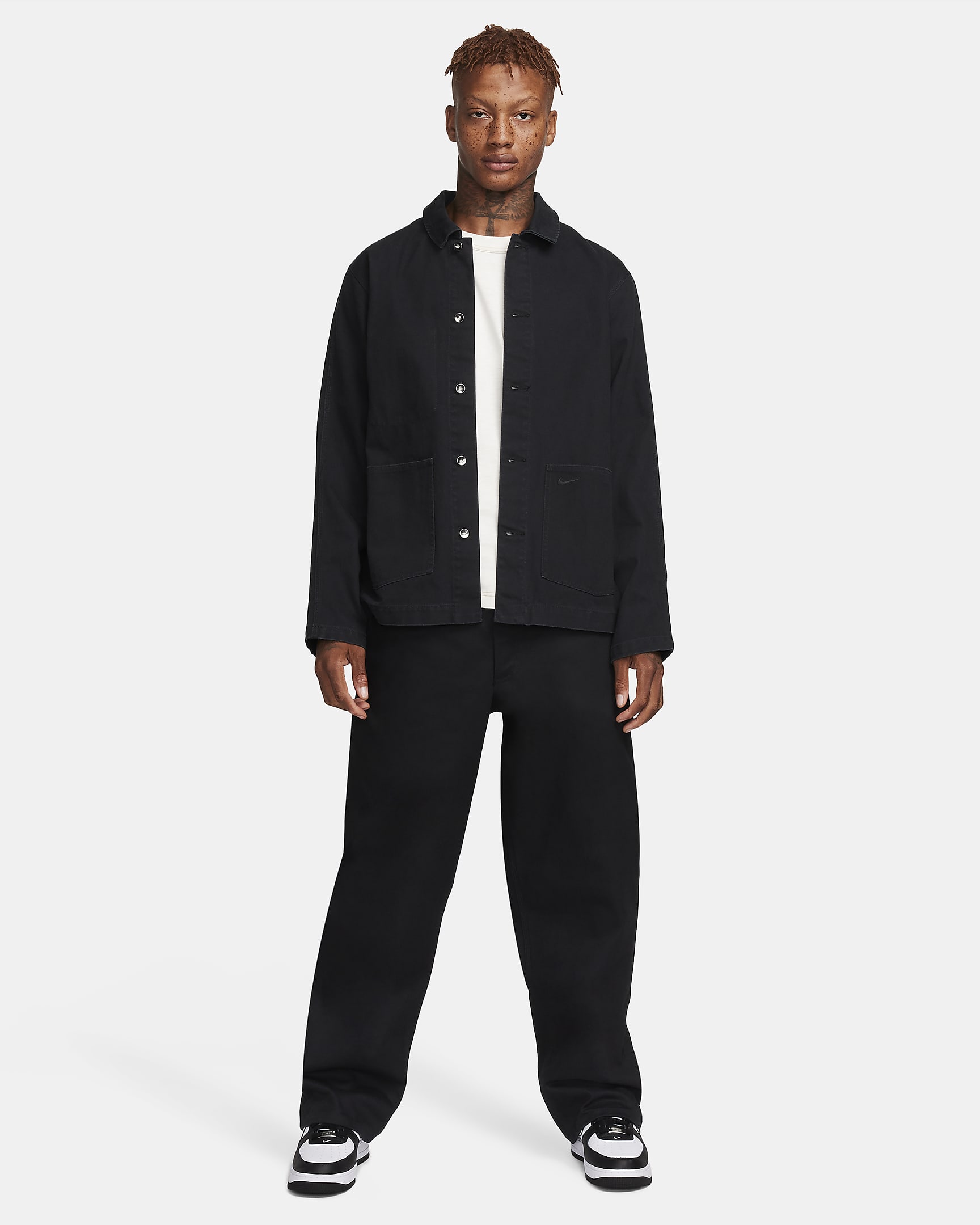 Nike Life Men's Chore Coat - Black/Black