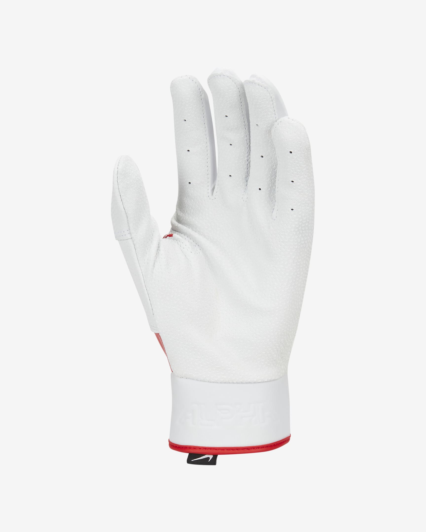 Nike Alpha Elite Baseball Batting Gloves.