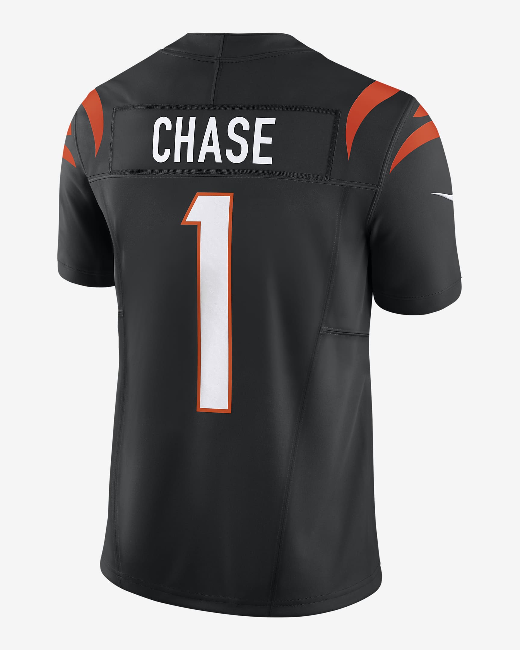 Maillot NFL Nike Vapor FUSE Élite Ja'Marr Chase #1 Bengals - Noir Taille 2XL - Officiel