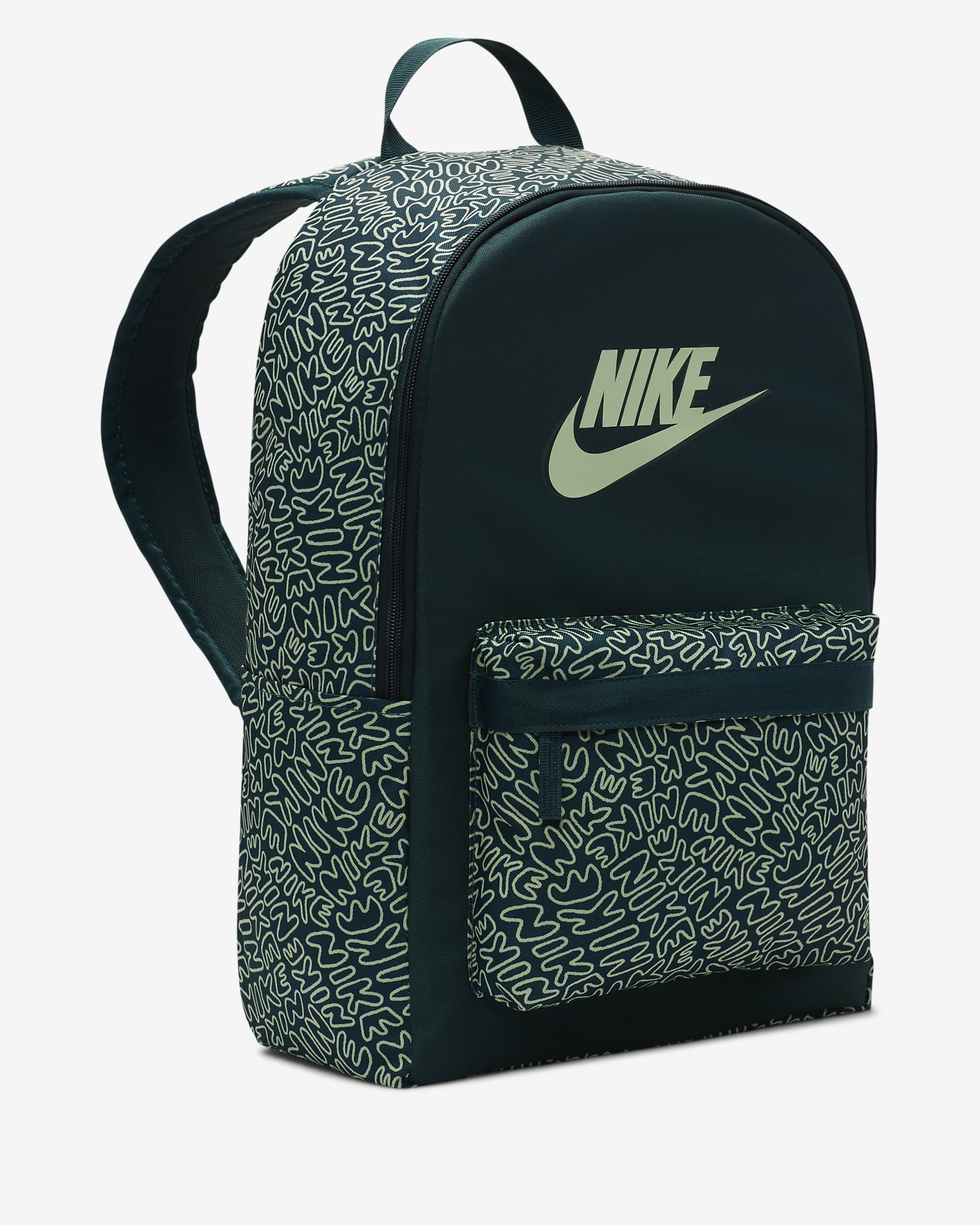 Nike Heritage Backpack (25L) - Deep Jungle/Honeydew/Honeydew