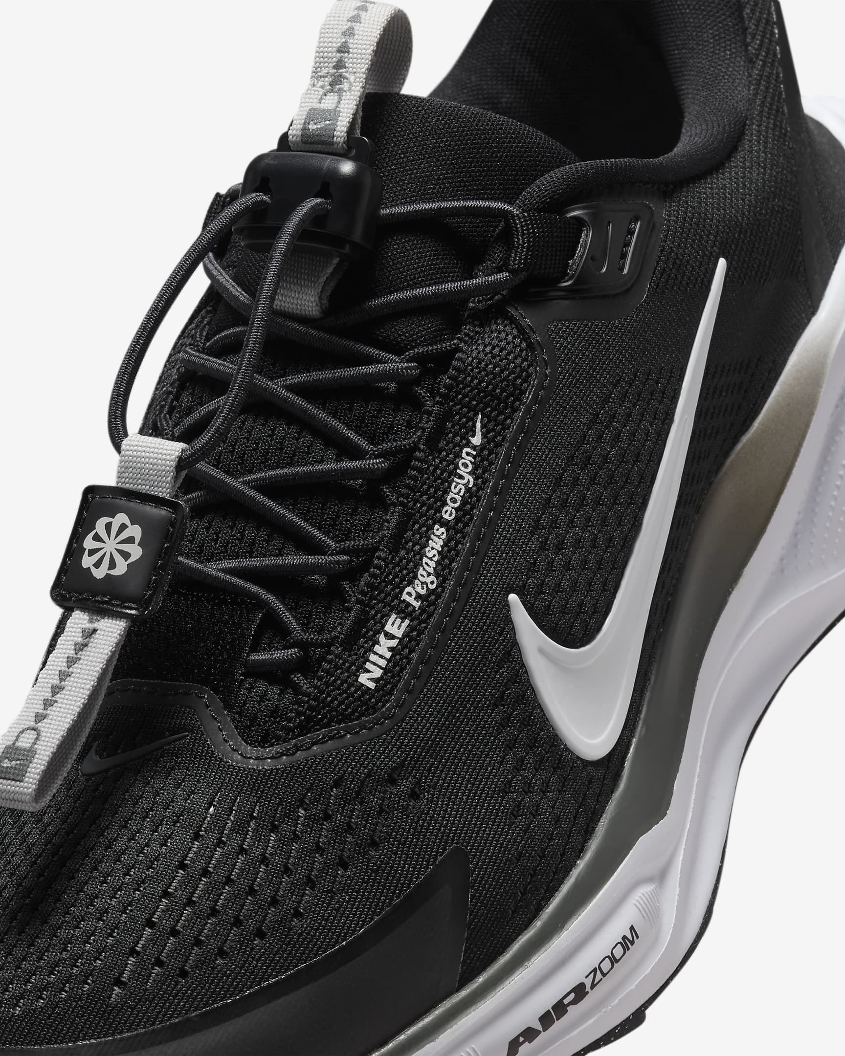 Sapatilhas de running para estrada Nike Pegasus Easy-On para mulher - Preto/Anthracite/Photon Dust/Branco