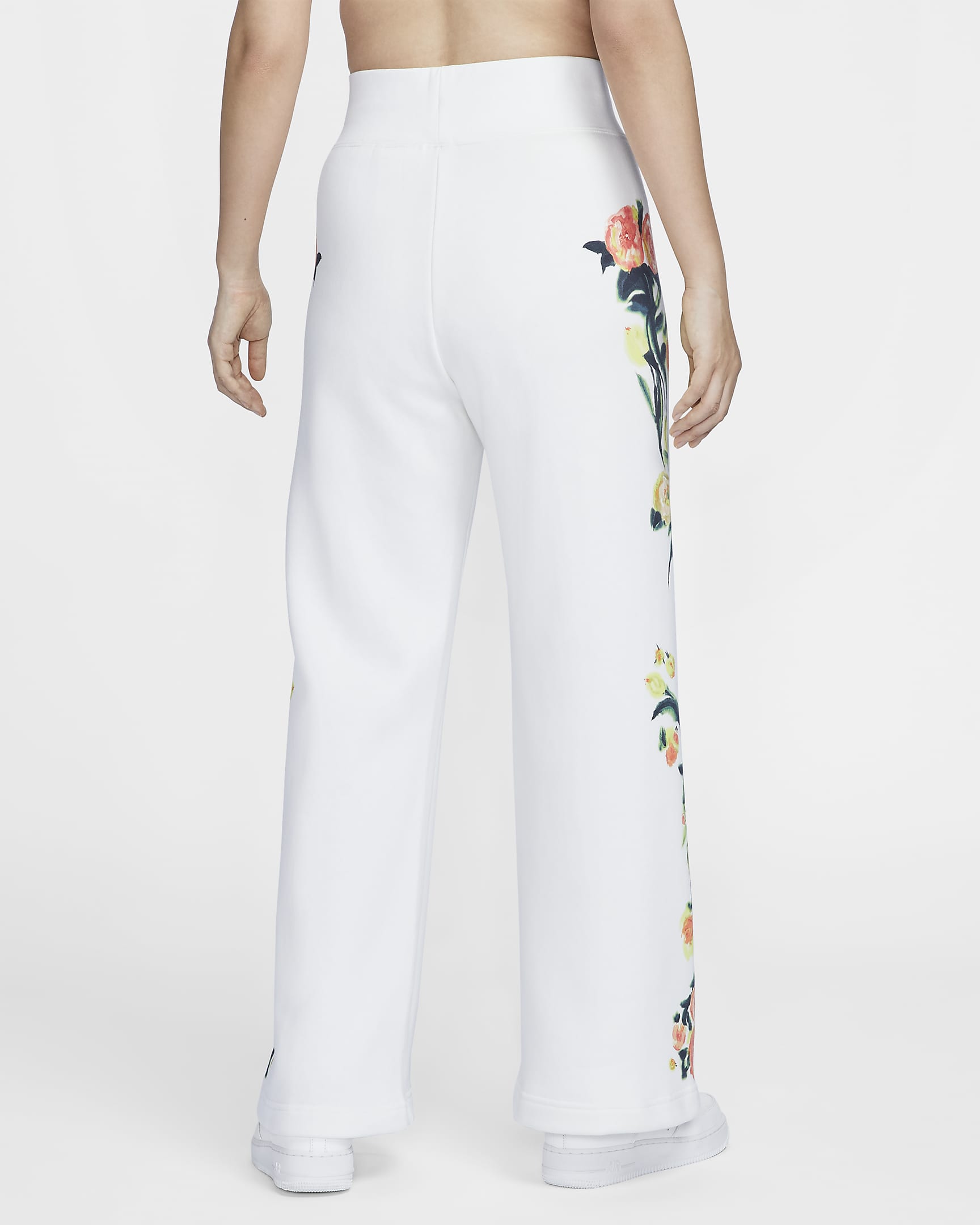 Nike Sportswear Phoenix Fleece Women's Artist Collection High-Waisted Wide-Leg Sweatpants - Sail/Sail