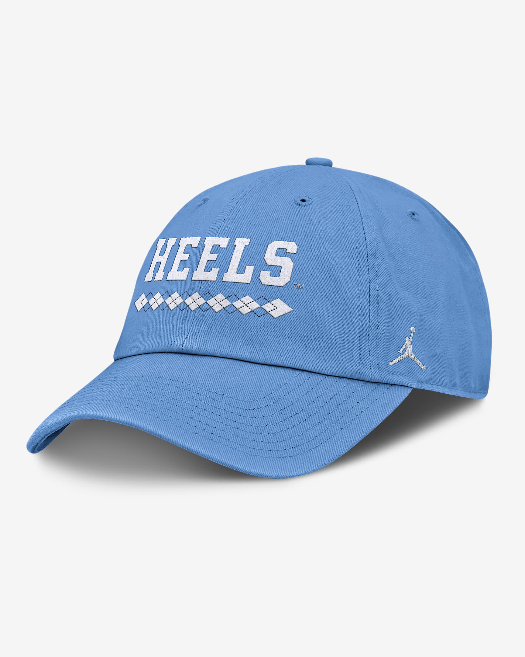 North Carolina Primetime Campus Club Men's Jordan Brand College Adjustable Hat - Light Blue