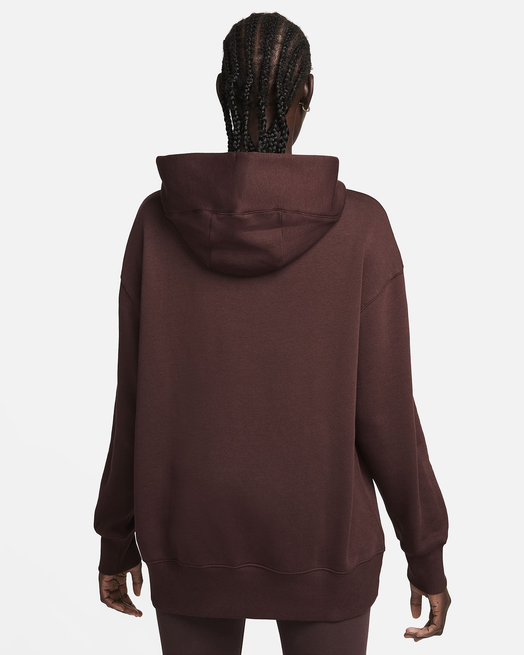 Oversized Sweatshirt For Women Fleece Hoodie Soft Casual Comfortable Loose Fit Warm Fall Outerwear 2025 Pullover Sweaters Winter Clothes