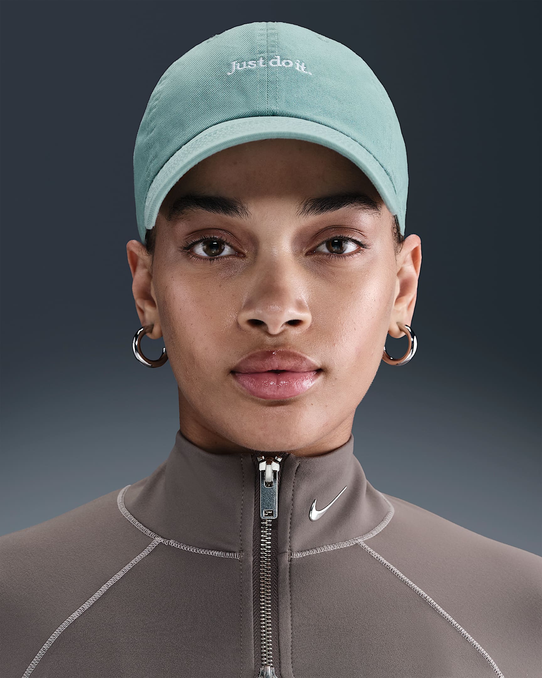 Nike Club Unstructured JDI Cap - Cannon/White
