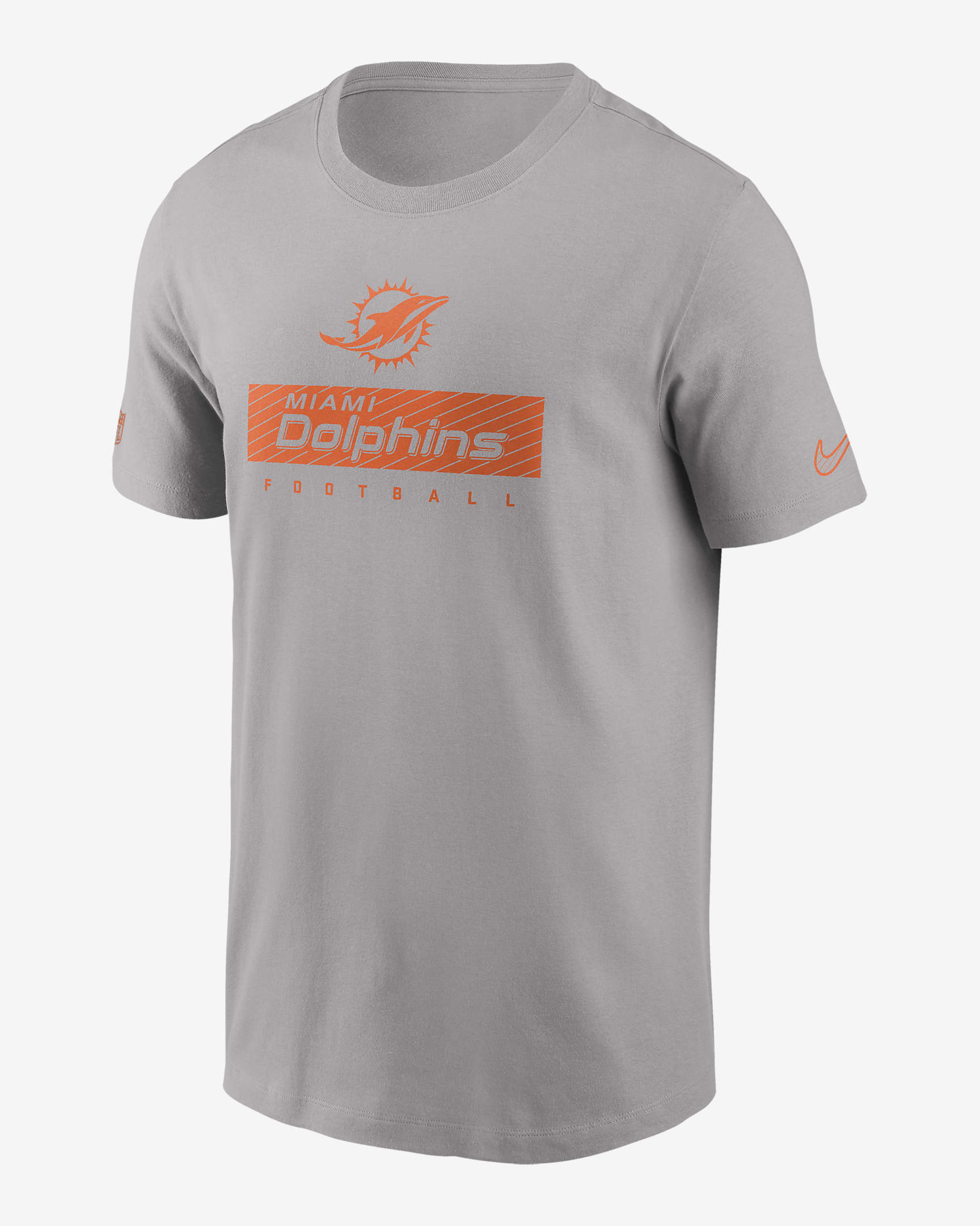 Miami Dolphins Sideline Team Issue Men's Nike Dri-FIT NFL T-Shirt. Nike.com