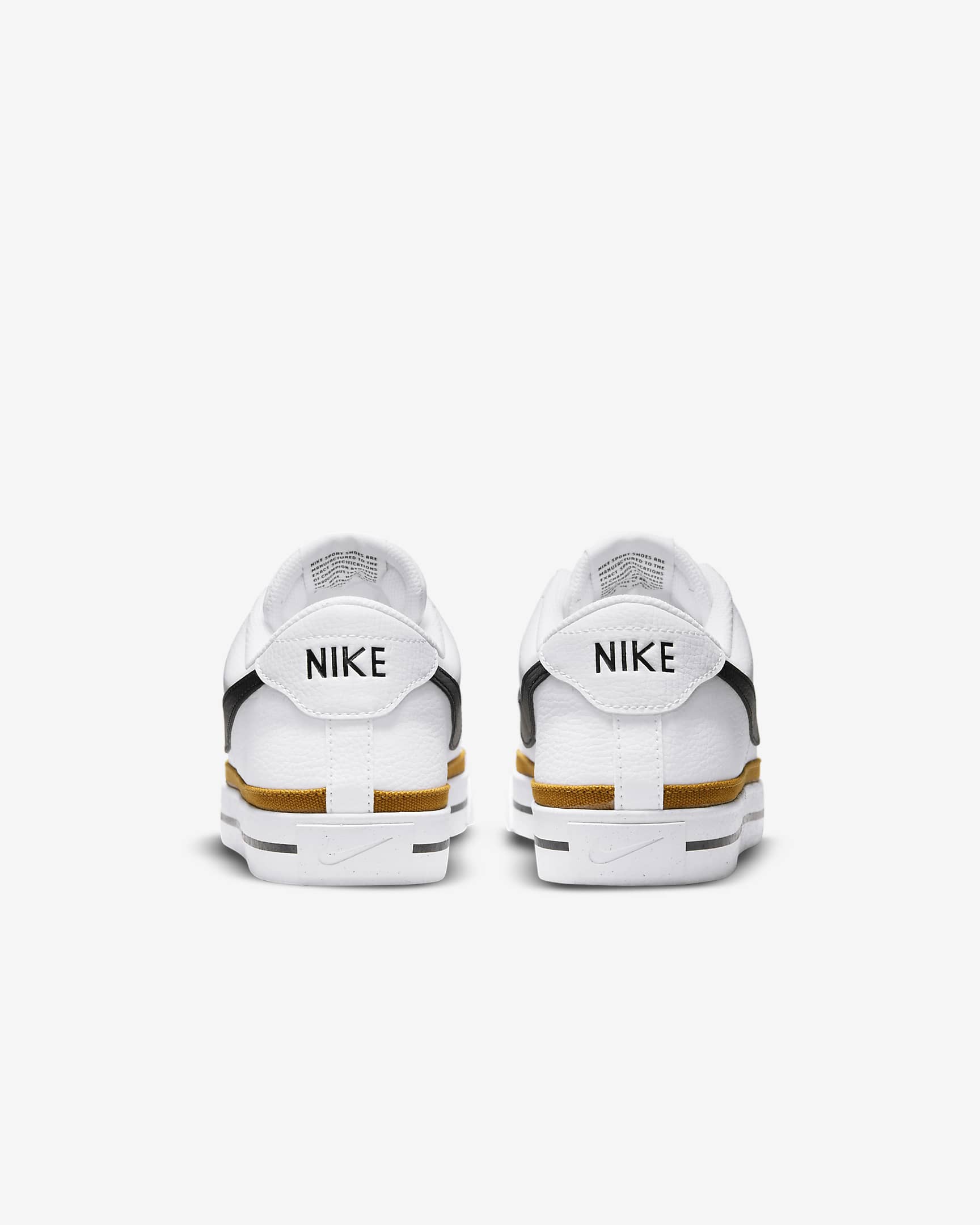 Nike Court Legacy Men's Shoes - White/Desert Ochre/Black