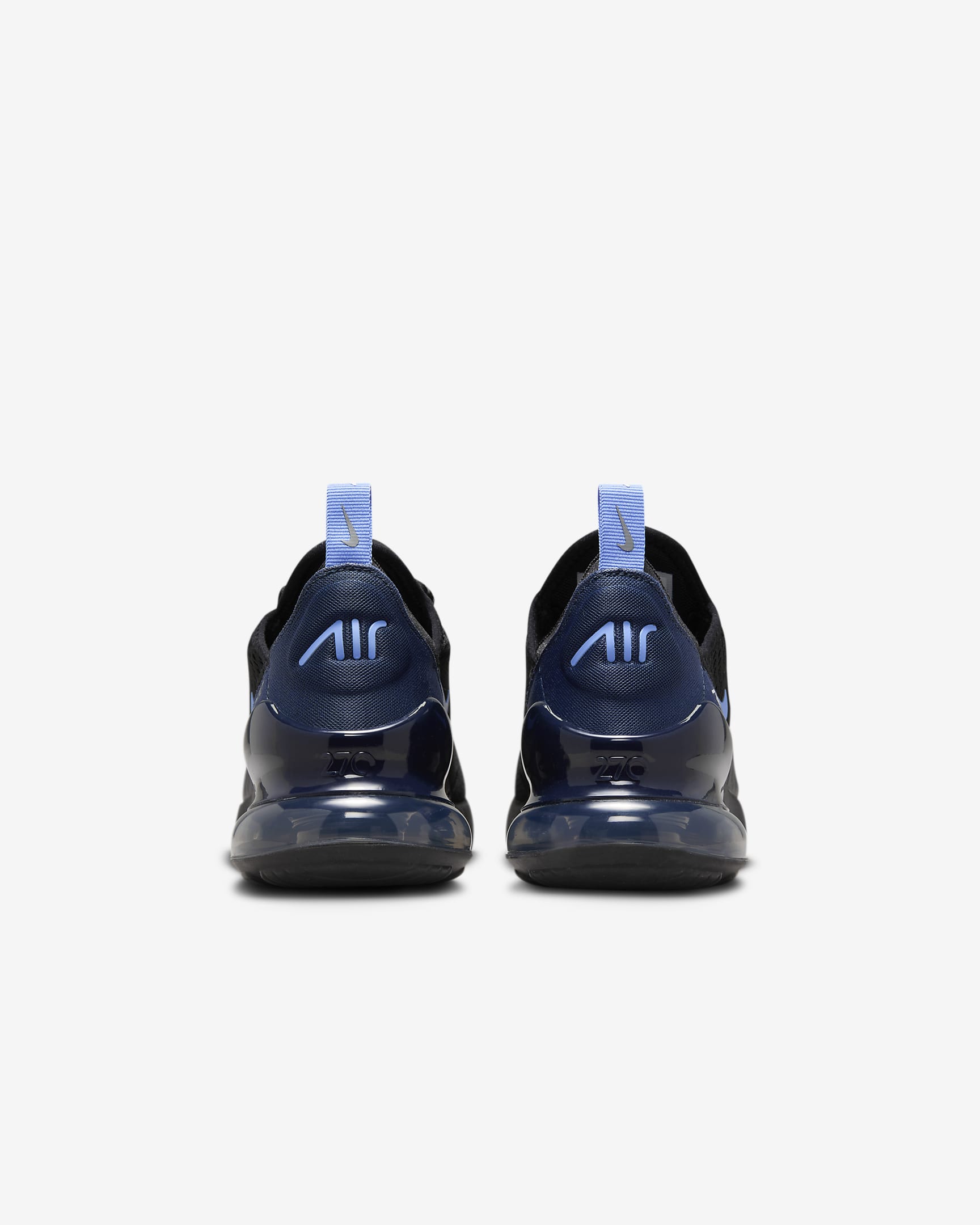 Nike Air Max 270 Older Kids' Shoes - Black/Midnight Navy/Smoke Grey/Royal Pulse