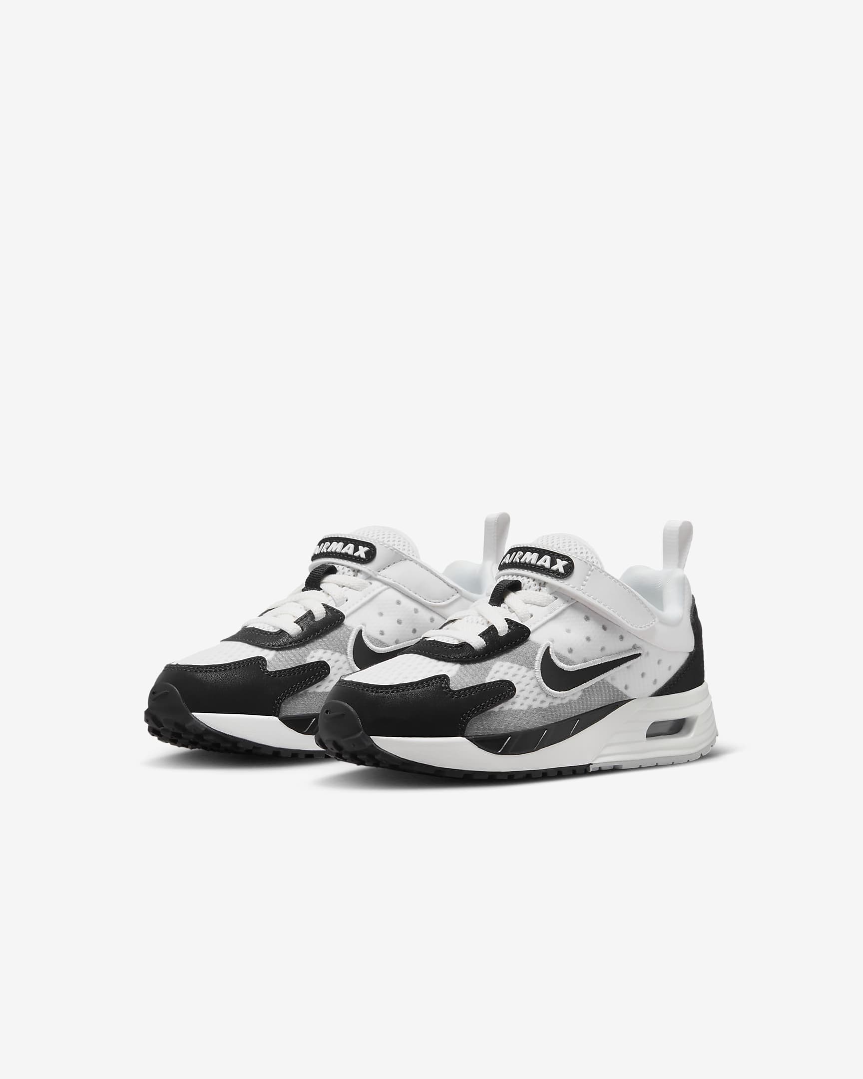 Nike Air Max Solo Younger Kids' Shoes - White/Pure Platinum/Black