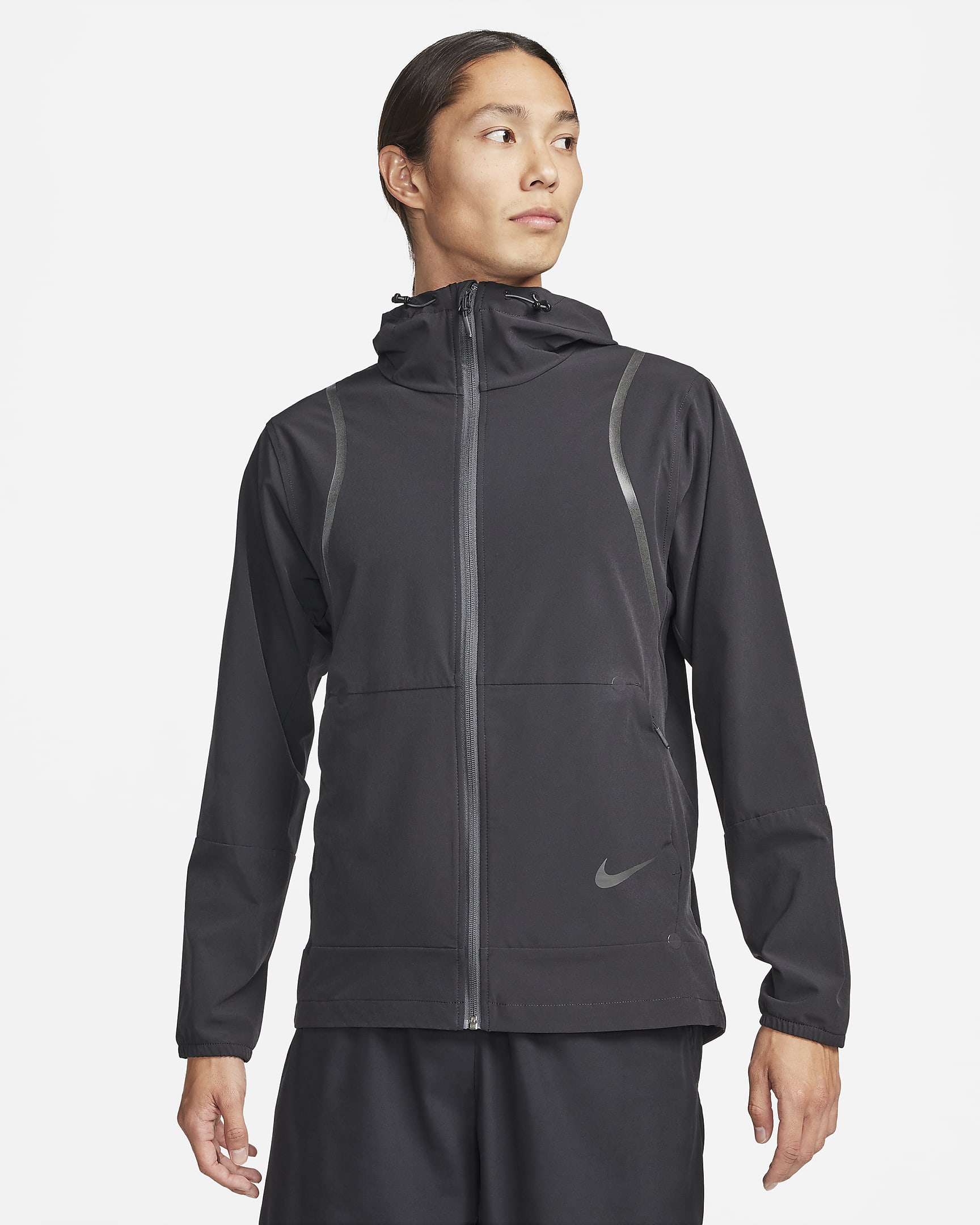 Nike Unlimited Men's Repel Jacket - Black/Anthracite/Light Pumice/Black