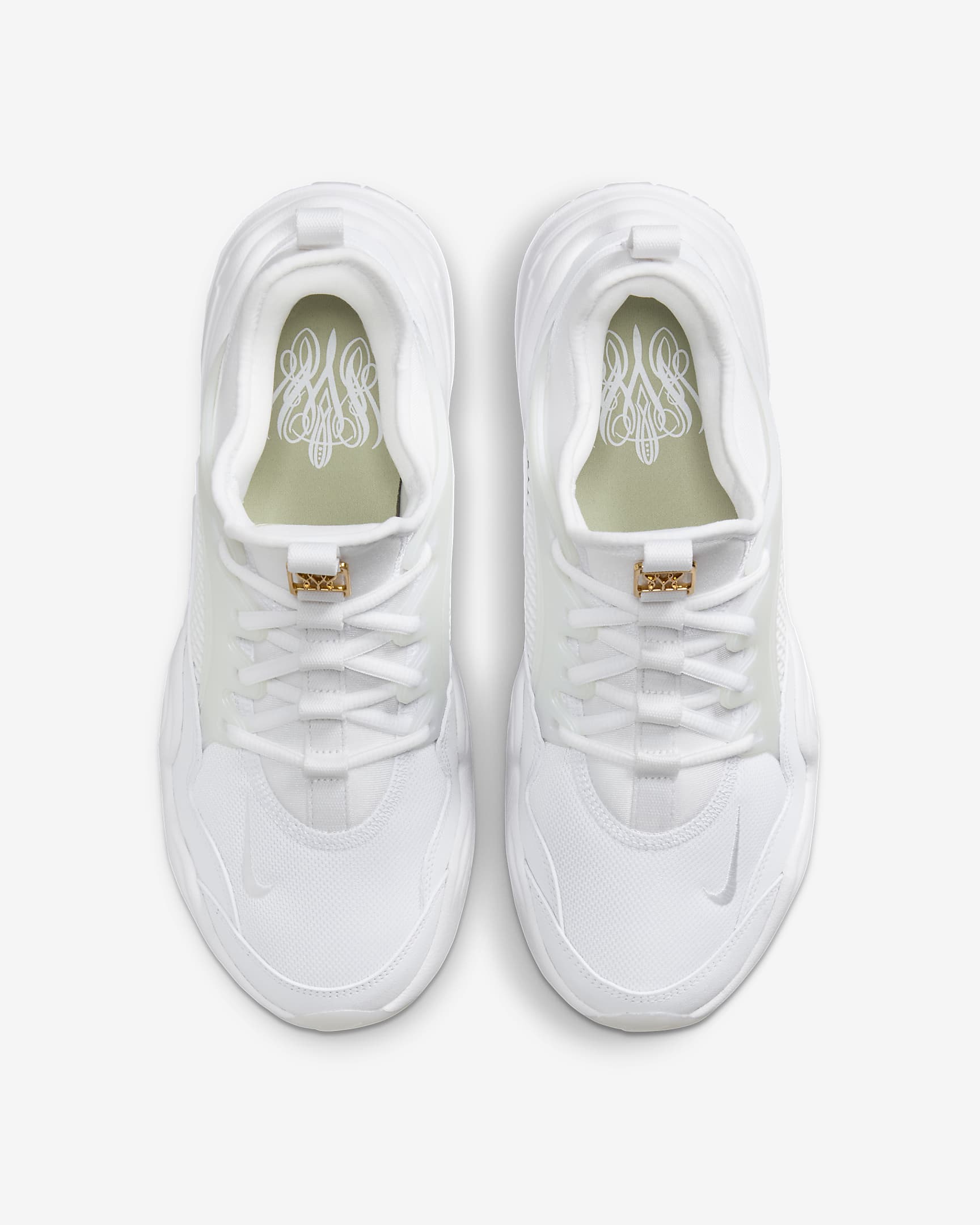 Nike Victory Tech x Serena Williams Design Crew Women's Shoes - White/Metallic Gold/Olive Aura/White