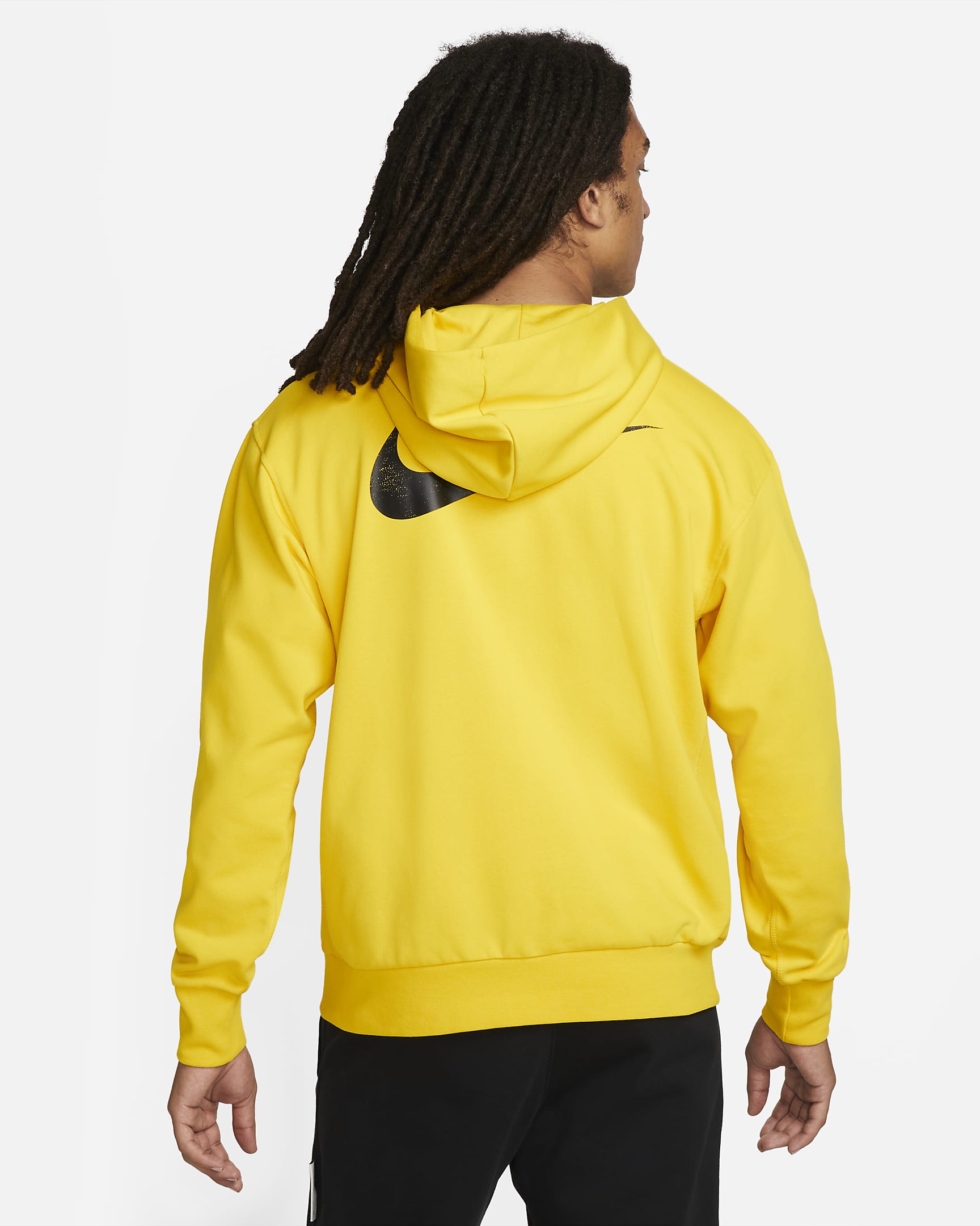 Sweat à capuche de basketball à zip Nike DriFIT Standard Issue pour