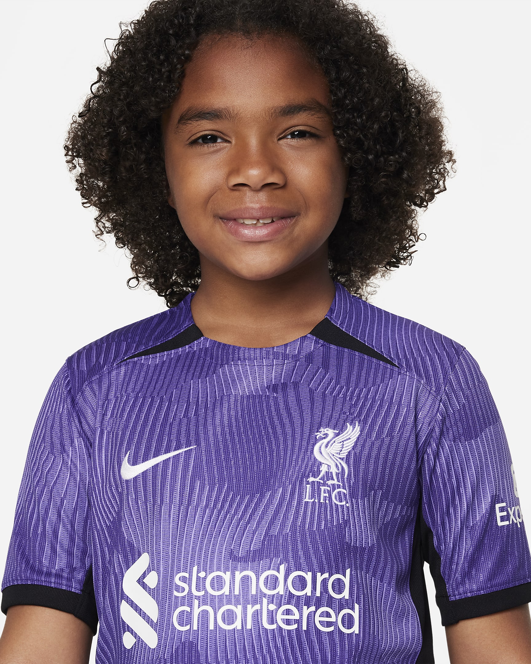 Liverpool F.C. 2023/24 Stadium Third Older Kids' Nike Dri-FIT Football ...