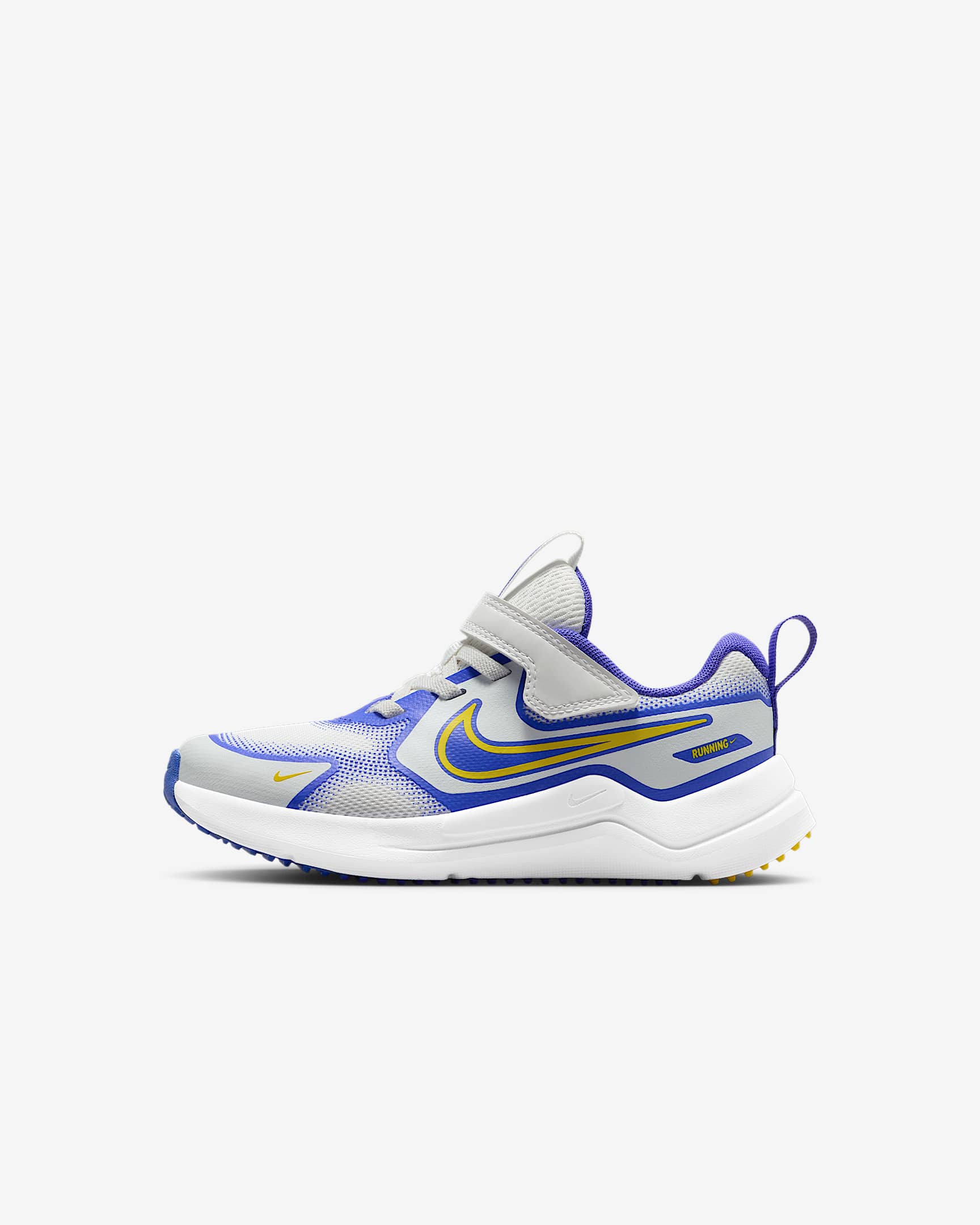 Nike Cosmic Runner Little Kids' Shoes - Summit White/Persian Violet/White/Bright Citron
