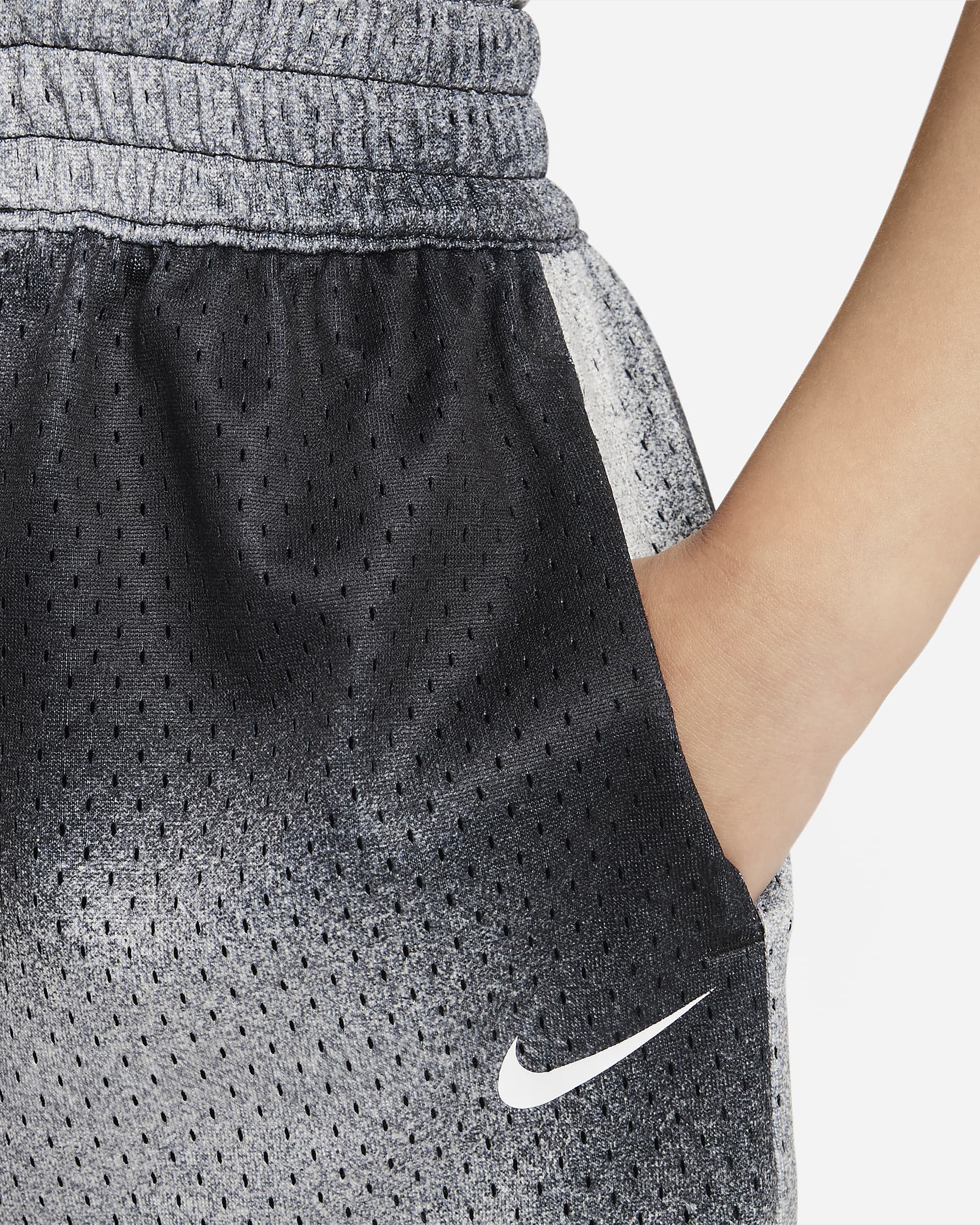 Nike Culture of Basketball Printed Shorts Little Kids Shorts - Black