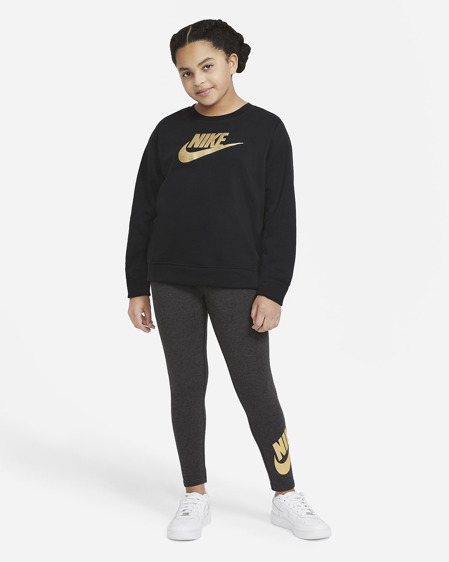 Nike Sportswear Older Kids' (Girls') Crew (Extended Size). Nike DK