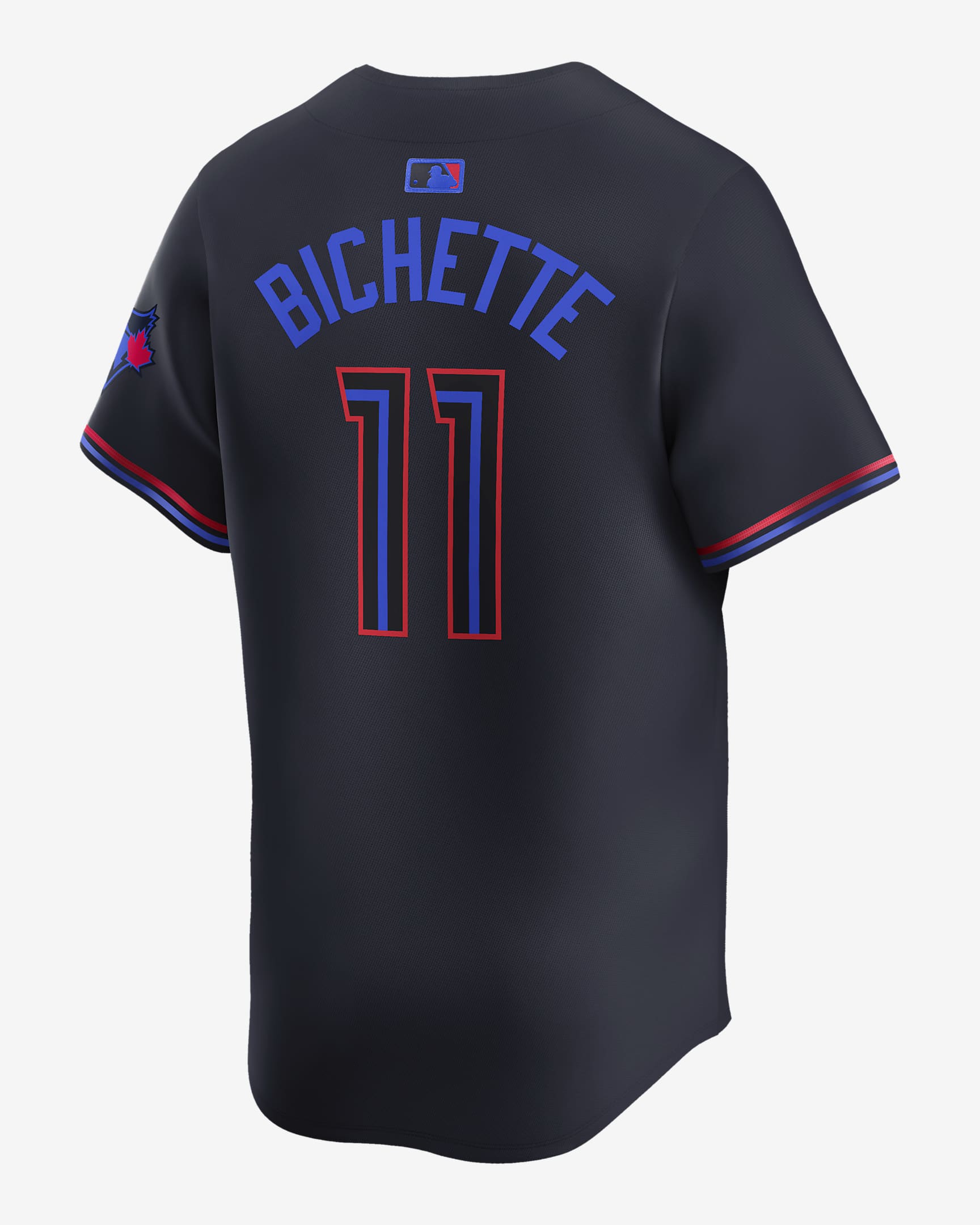 Jersey Nike Dri-FIT ADV de la MLB Limited para hombre Bo Bichette Toronto Blue Jays City Connect - Negro