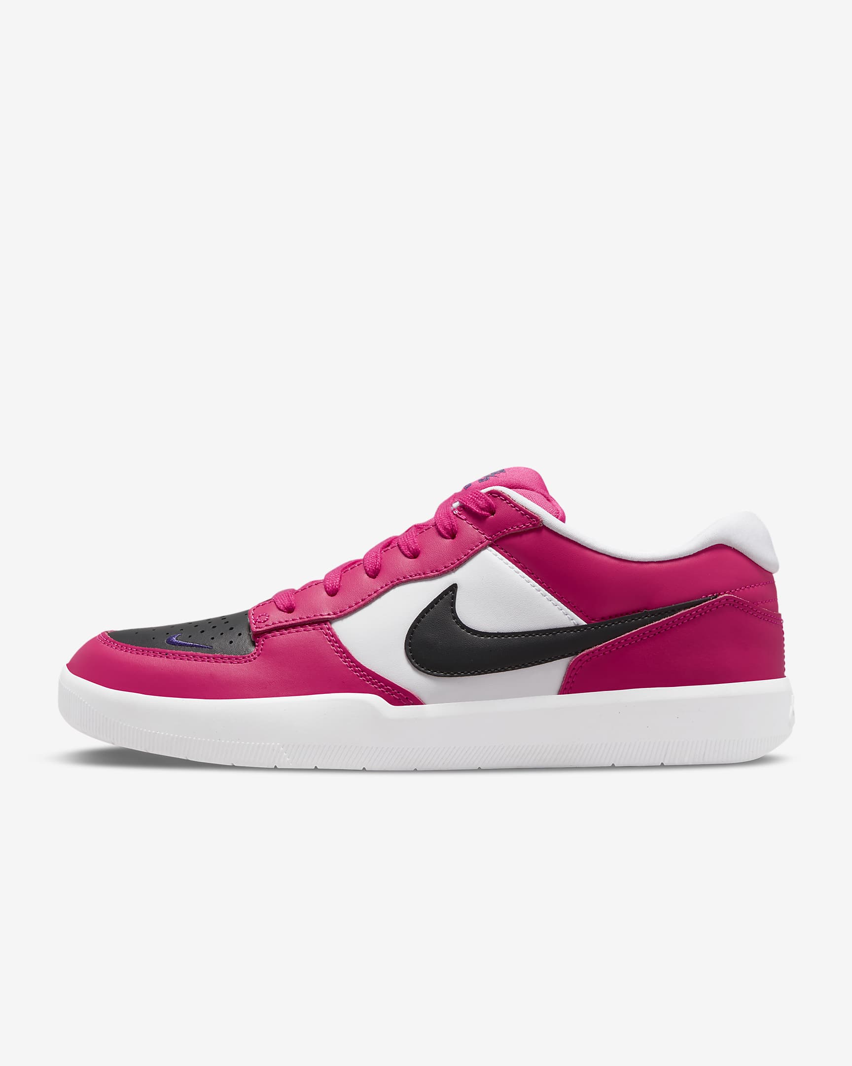 Tenis de skateboarding Nike SB Force 58 Premium - Rosa enérgico/Blanco/Morado cancha/Negro