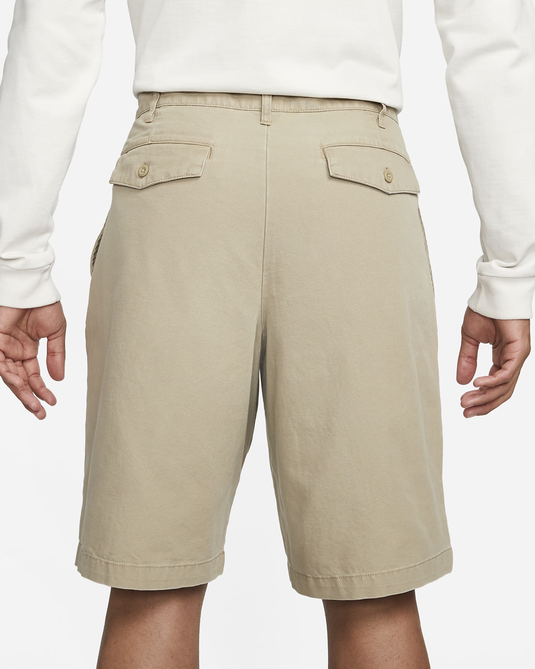 Nike Life Men's Pleated Chino Shorts. Nike IL