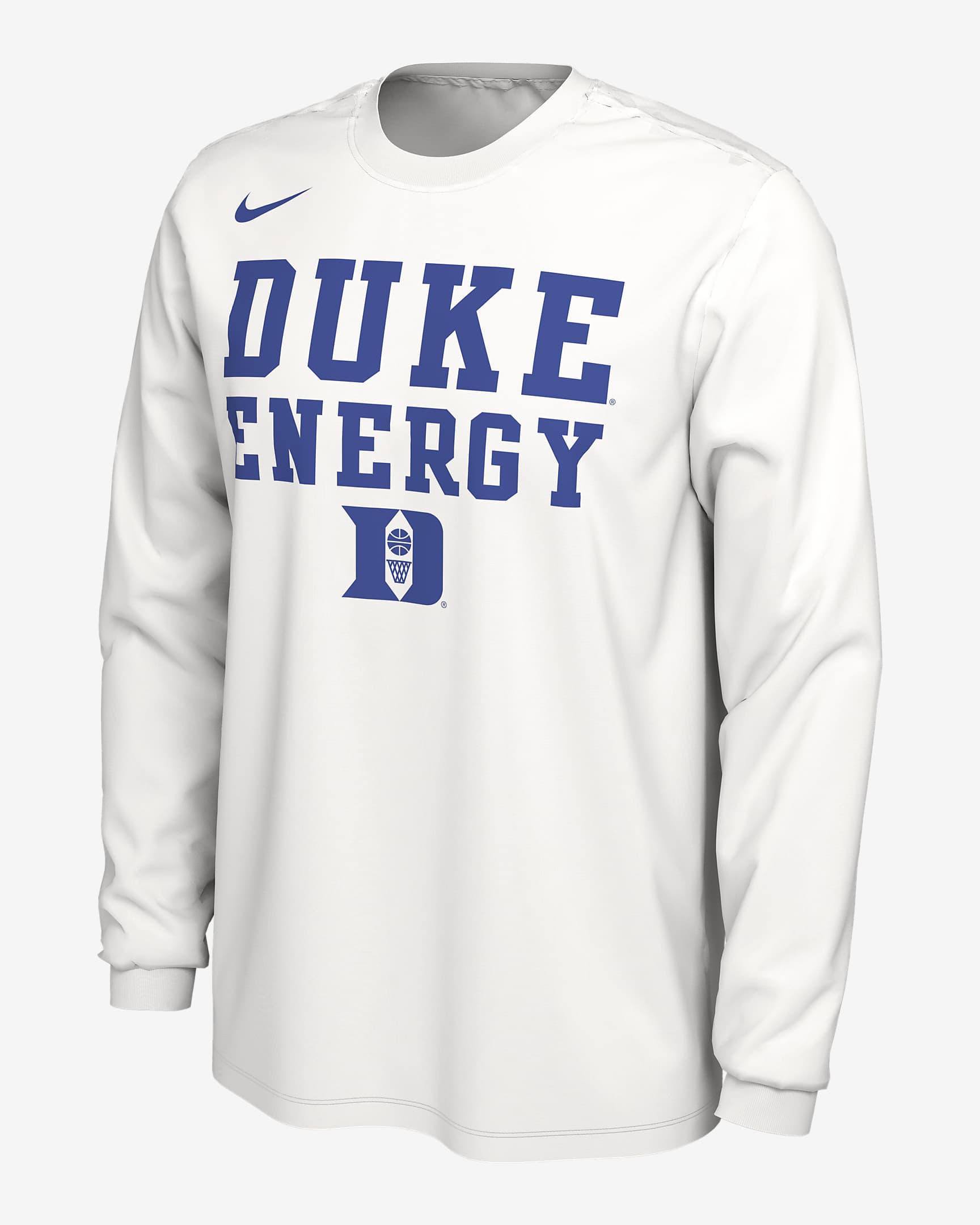 Playera de manga larga Nike College para hombre Duke.