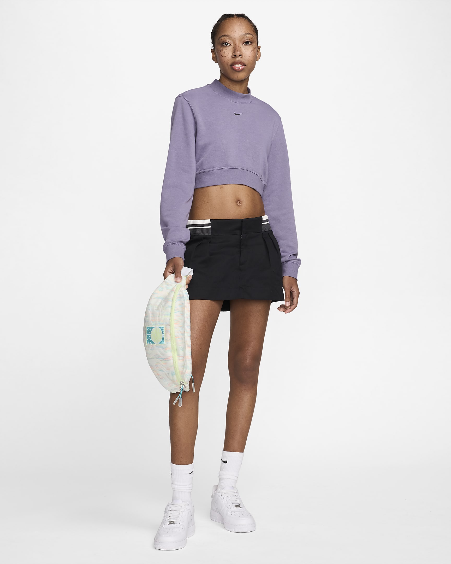 Nike Heritage Fanny Pack (3L) - White/Barely Volt/Dusty Cactus