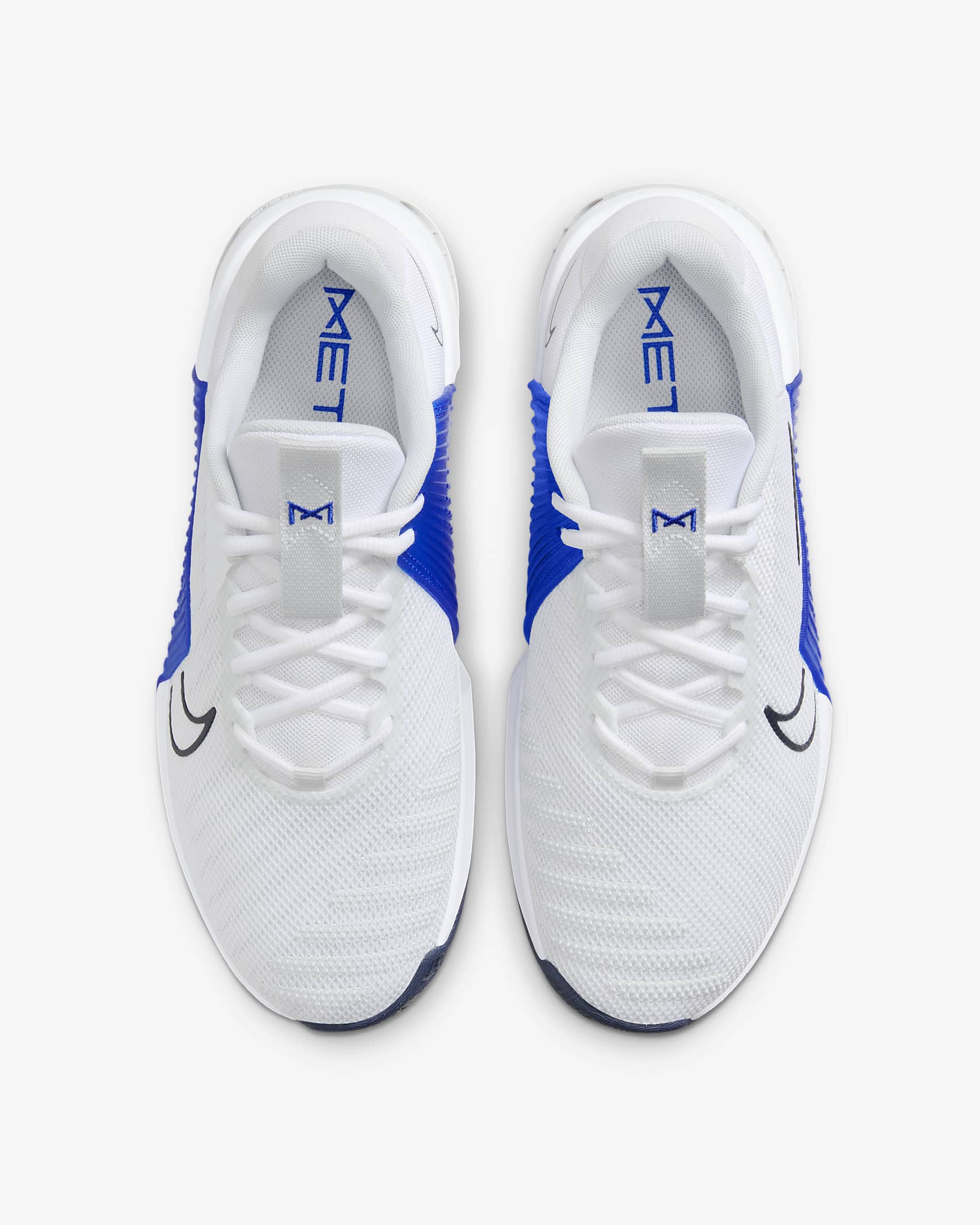 Tenis de entrenamiento para hombre Nike Metcon 9 - Blanco/Azul carrera/Obsidiana/Platino puro