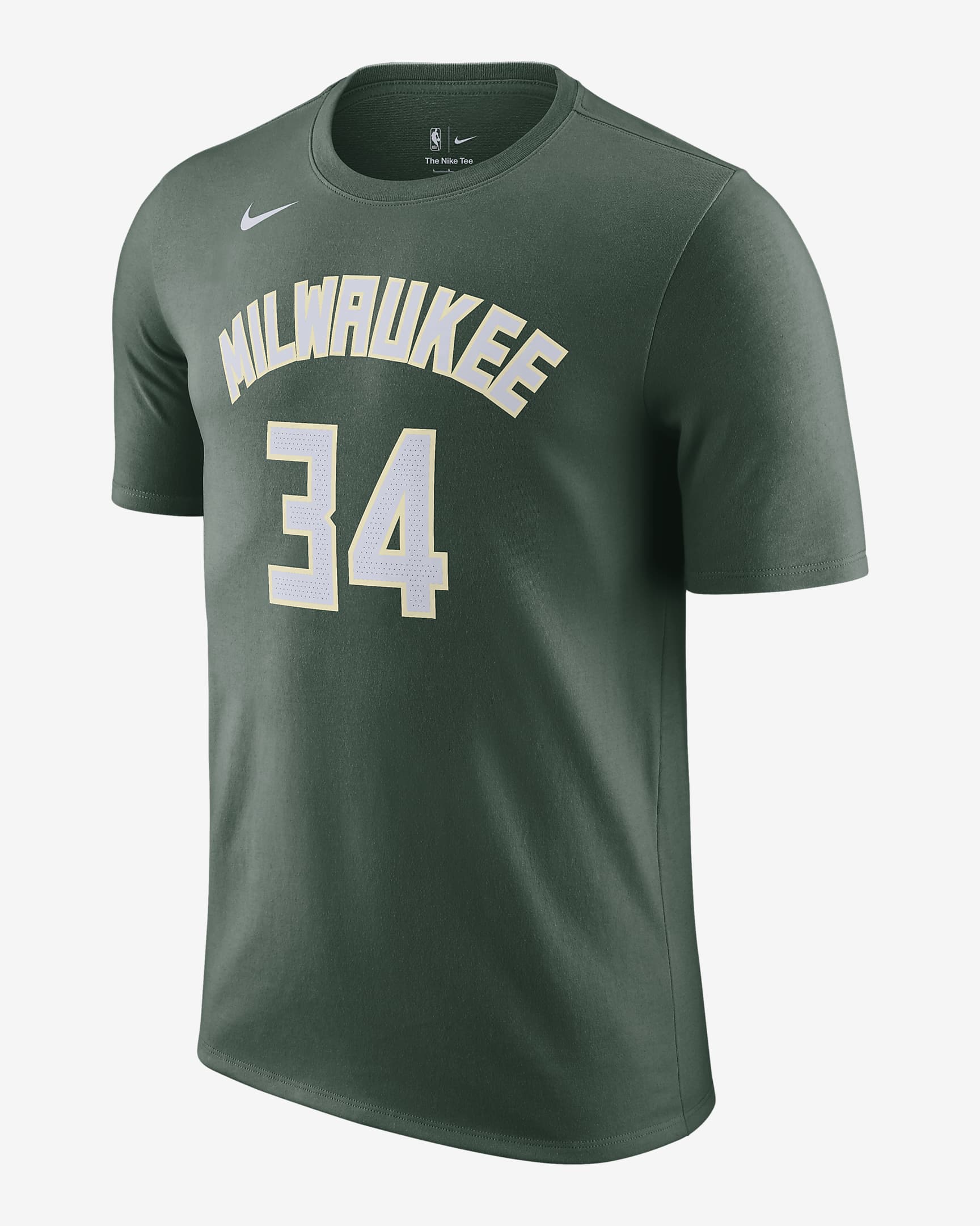 Milwaukee Bucks Men's Nike NBA T-Shirt. Nike LU