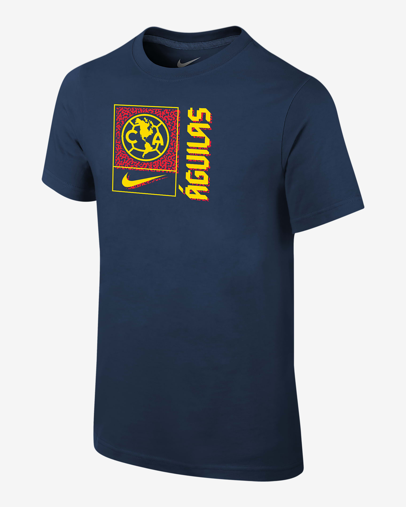 Club América Big Kids' (Boys') Nike Soccer T-Shirt - Navy