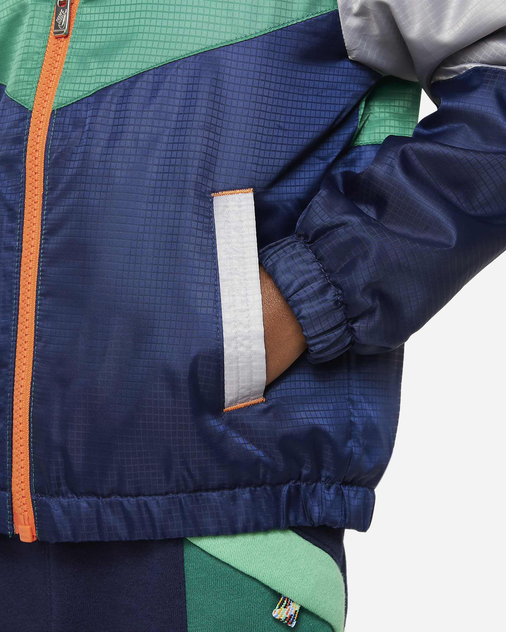 Nike FleeceLined Windbreaker Toddler Jacket.