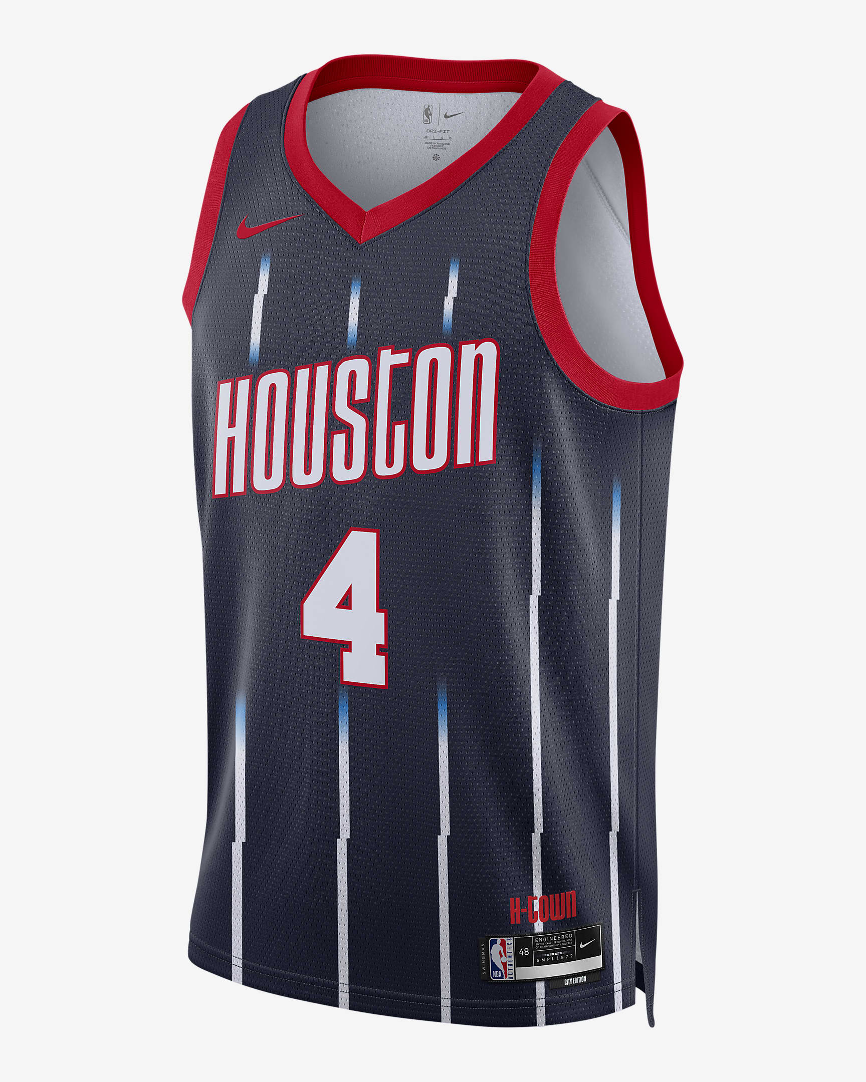 Jersey Swingman De La Nba Nike Dri Fit Jalen Green Houston Rockets City Edition 0294