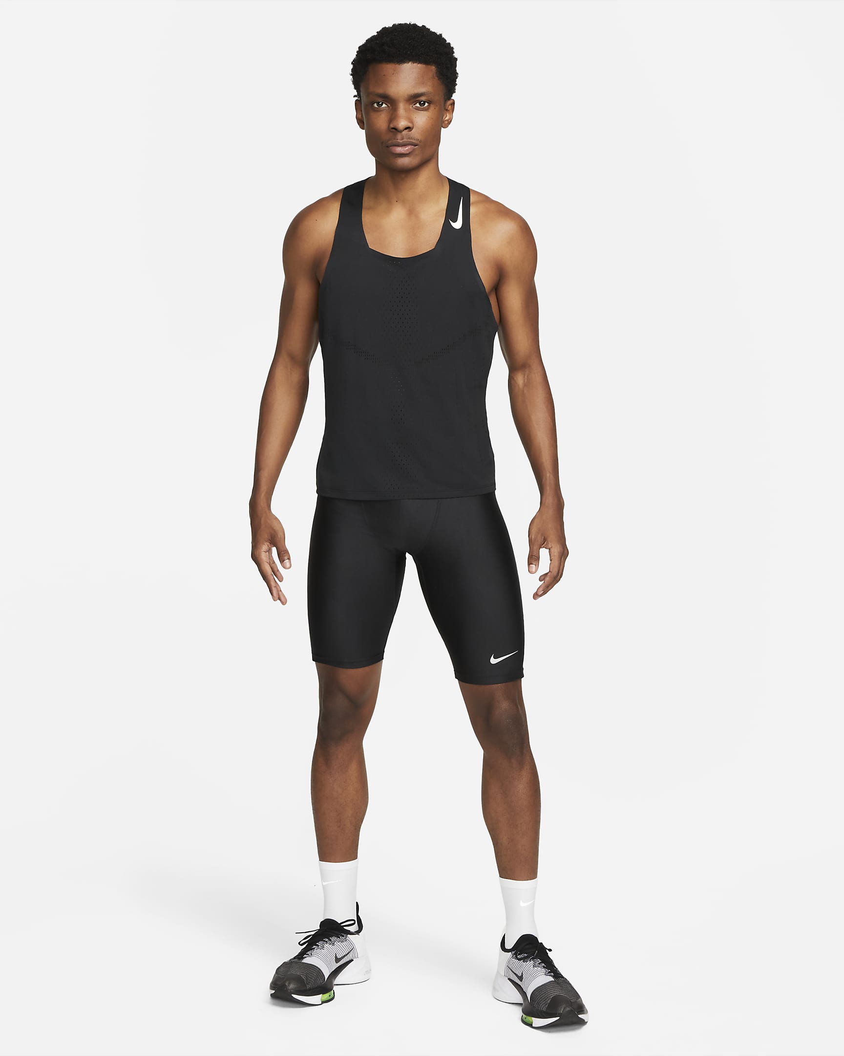 Nike Dri-FIT Fast Men's 1/2-Length Racing Tights. Nike UK