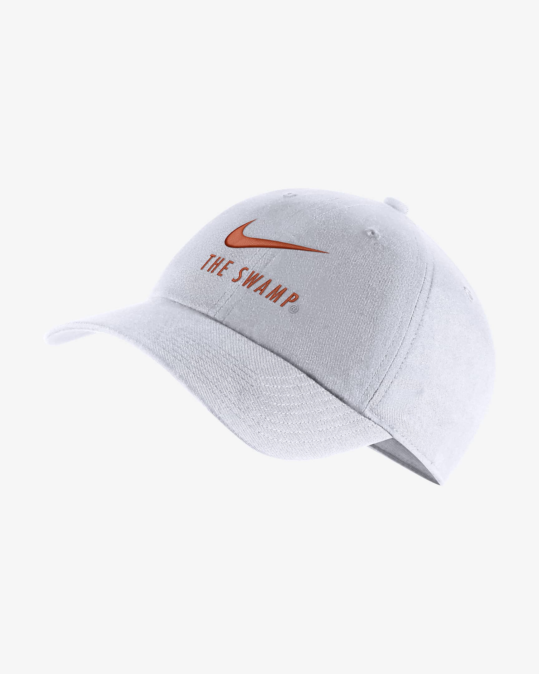 Gorra Nike College Heritage86 (Florida) - Blanco/Naranja universitario
