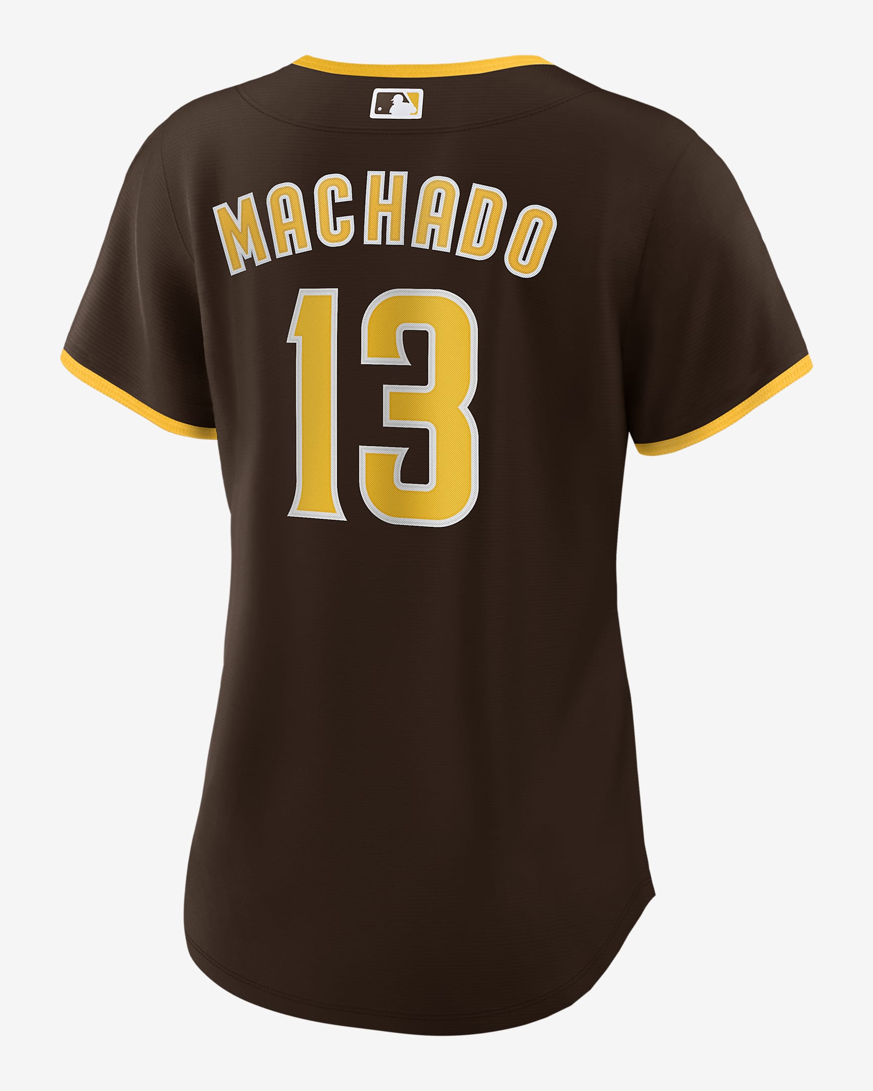 MLB San Diego Padres (Manny Machado) Women's Replica Baseball Jersey - Brown