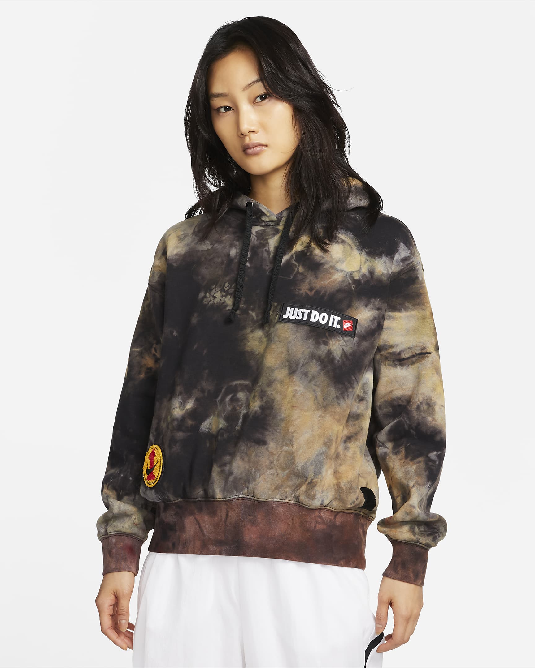 Nike x Rit Women's DIY Oversized Fleece Hoodie.