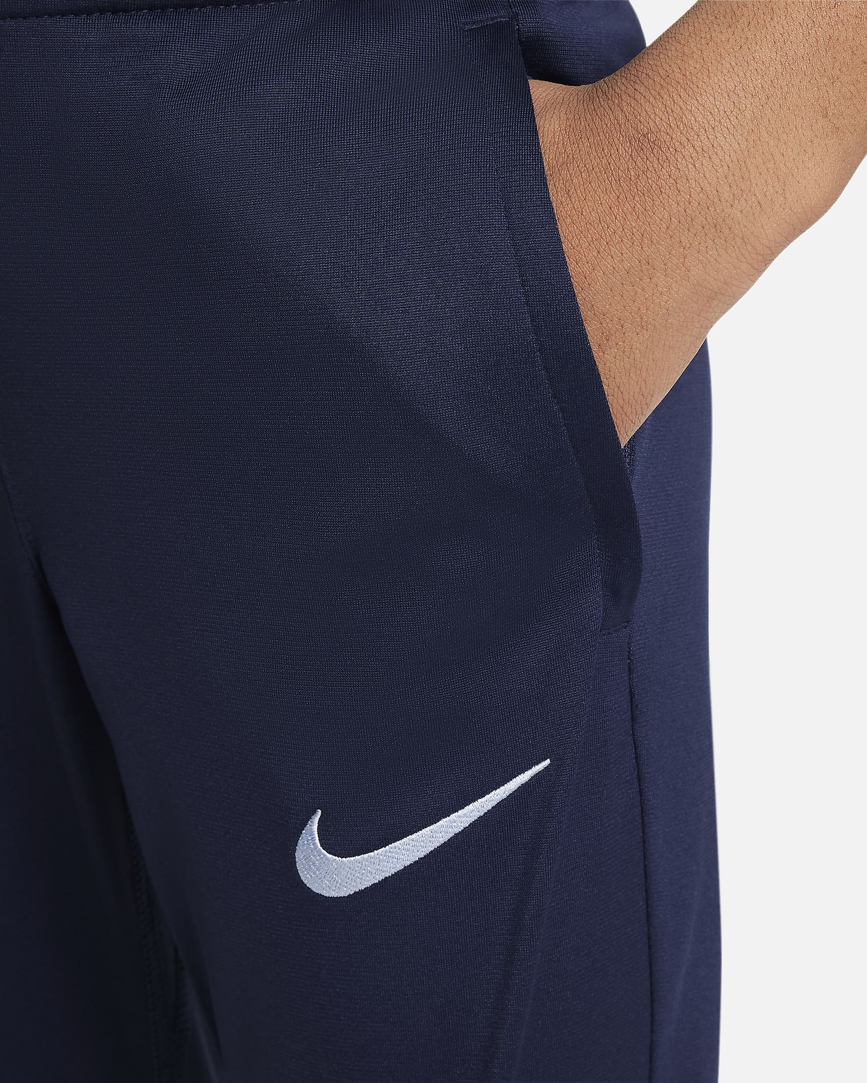 Tuta da calcio in maglia Nike Dri-FIT FFF Strike – Ragazzo/a - Blackened Blue/Cobalt Bliss/Cobalt Bliss