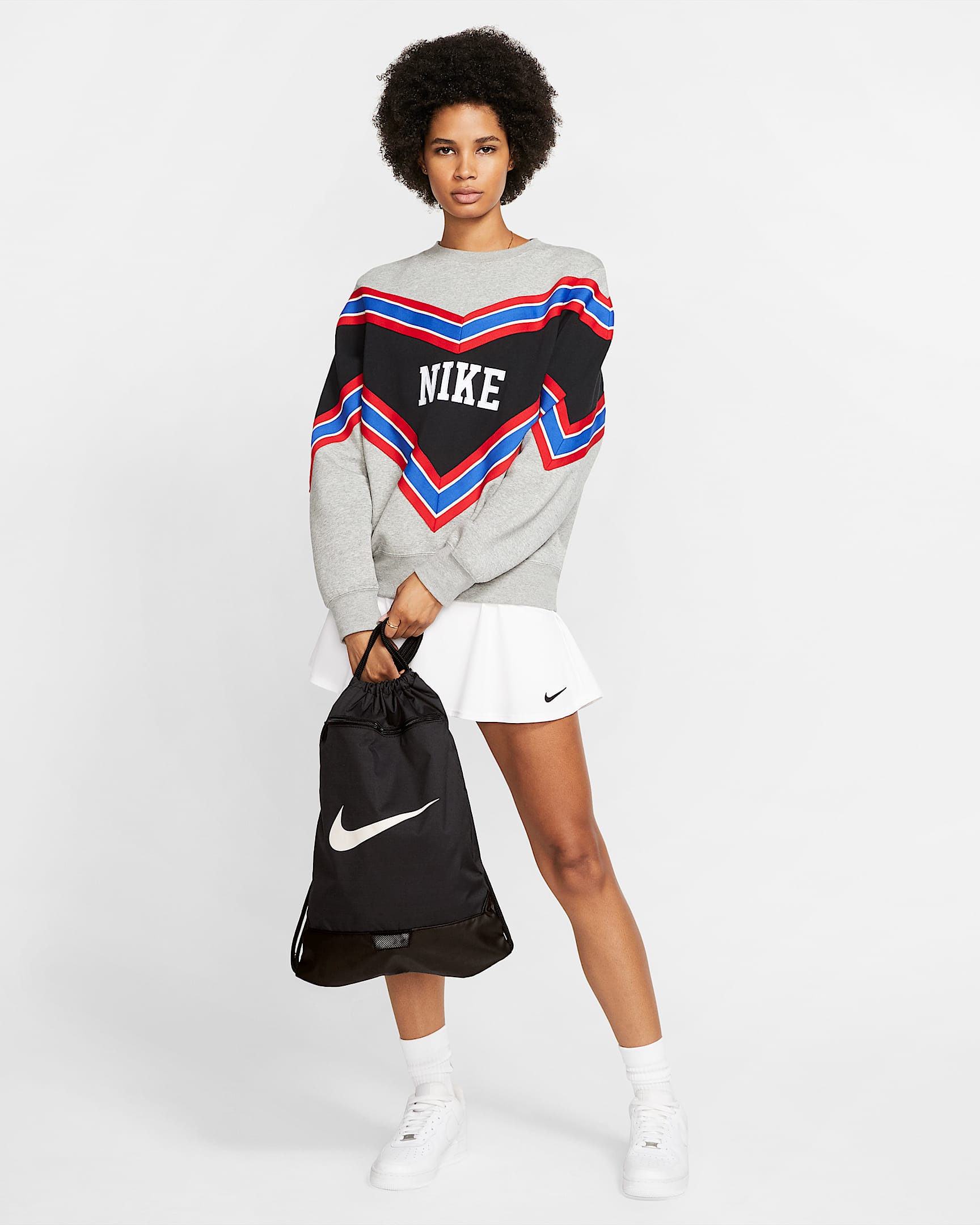 Nike Brasilia Training Gym Sack - Black/Black/White