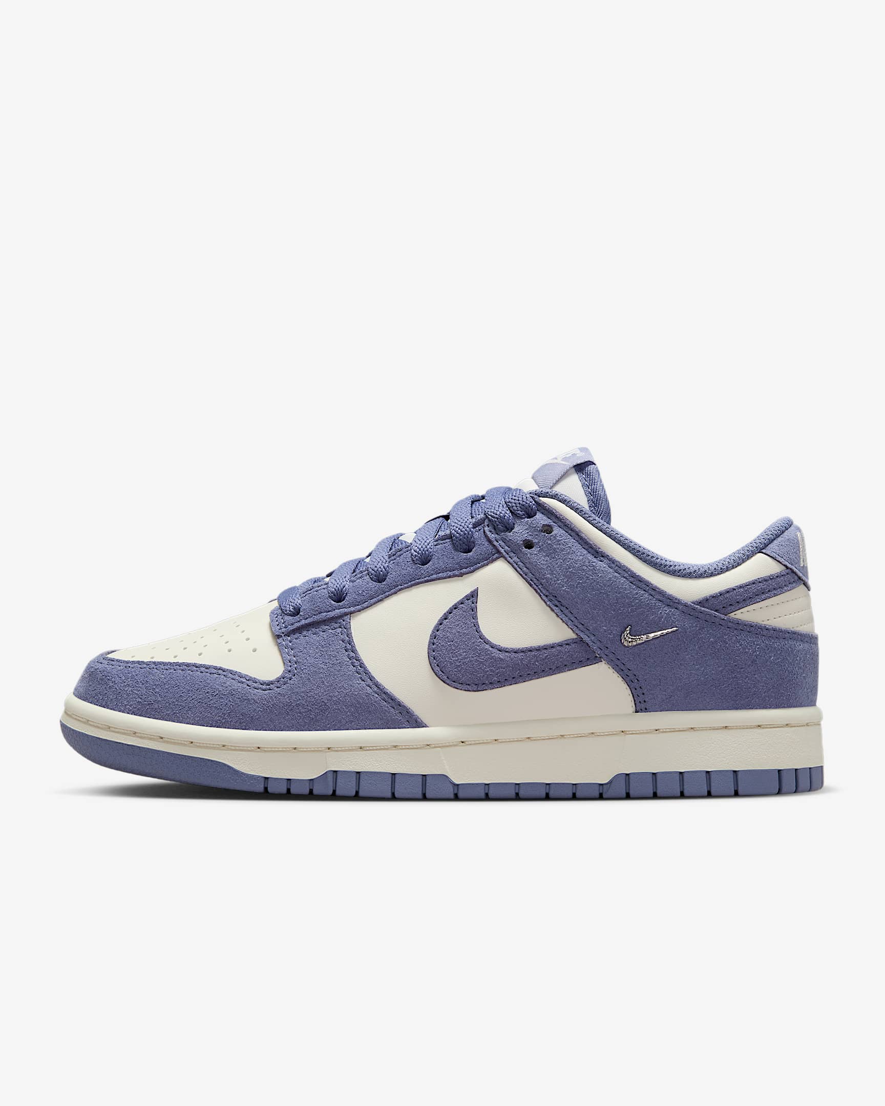 Nike Dunk Low Women's Shoes - Sail/Metallic Silver/World Indigo