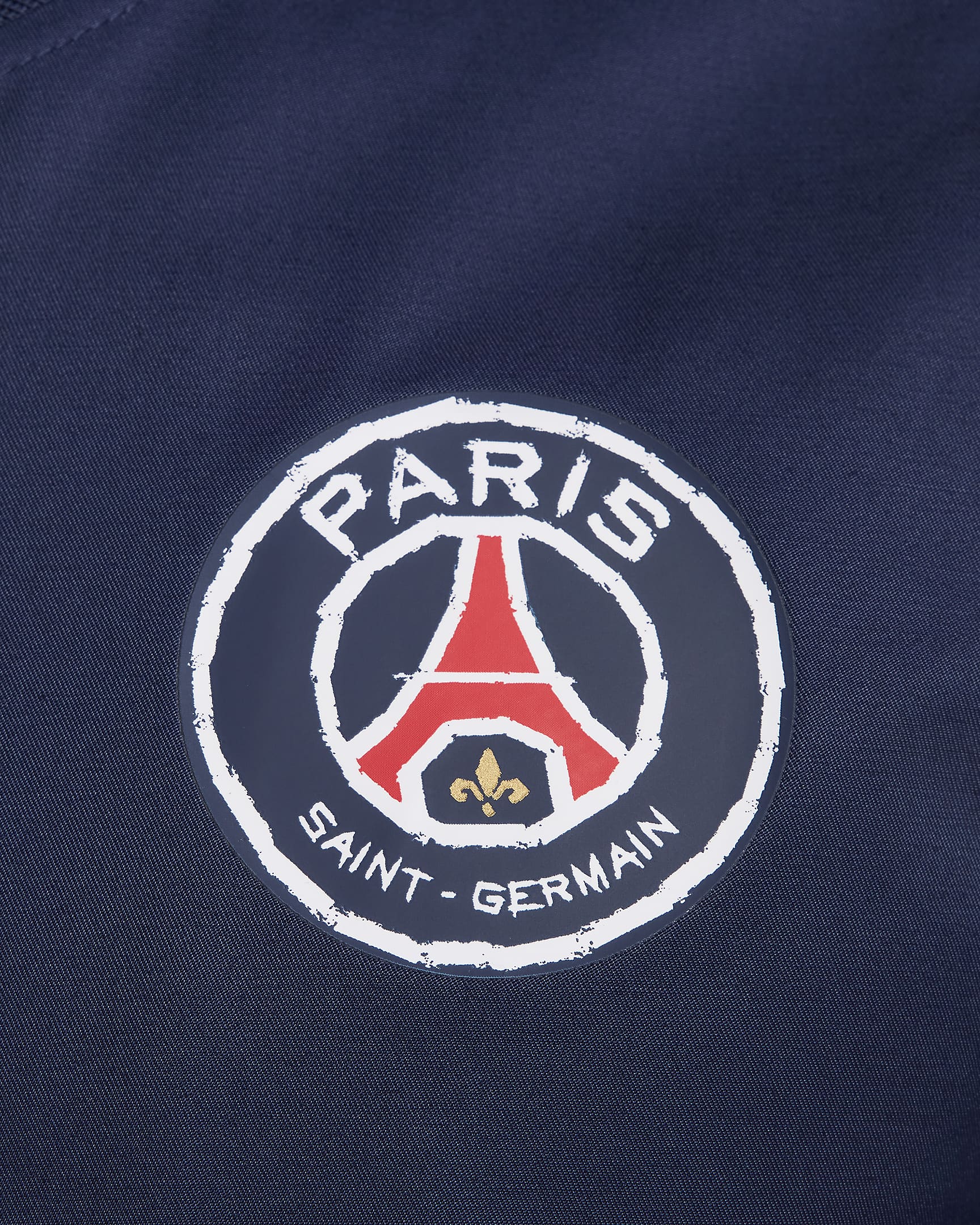 Paris Saint-Germain Sport Essentials Men's Nike Football Woven Unlined Bomber Jacket - Midnight Navy/University Red