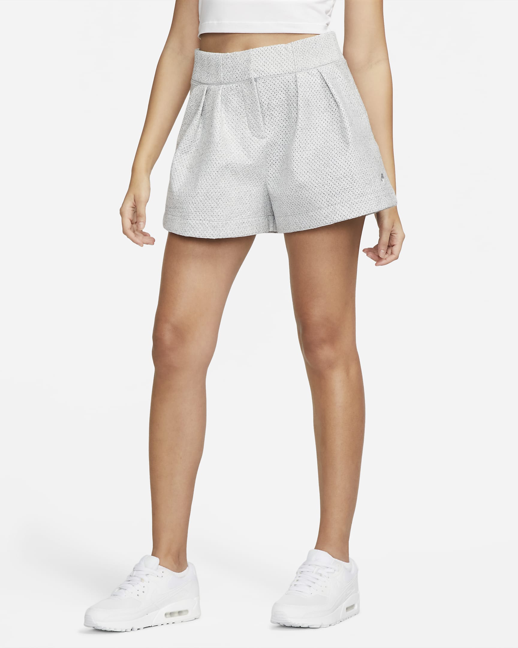 women's nike high waisted shorts